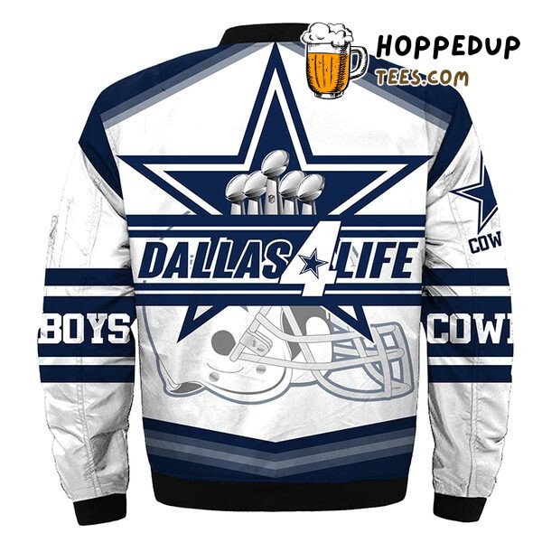 Dallas Cowboys Commemorative Super Bowl Champions Bomber Jacket