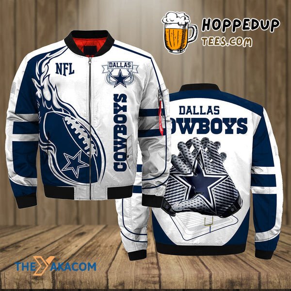 Dallas Cowboys Dem Boyz Hand Design Bomber Jacket Christmas Delight