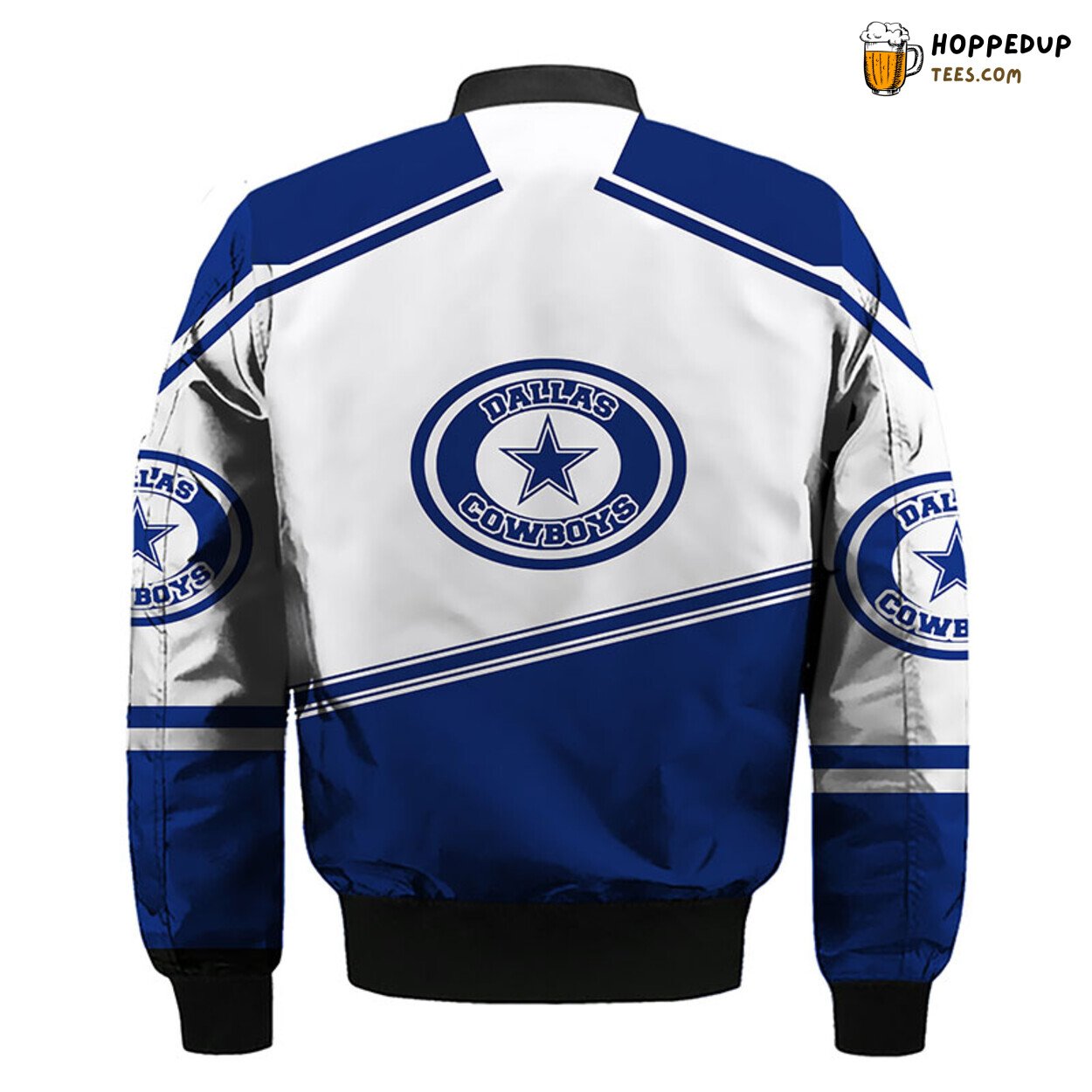 Dallas Cowboys NFL Blue Silver Unisex Bomber Jacket Distinct Style