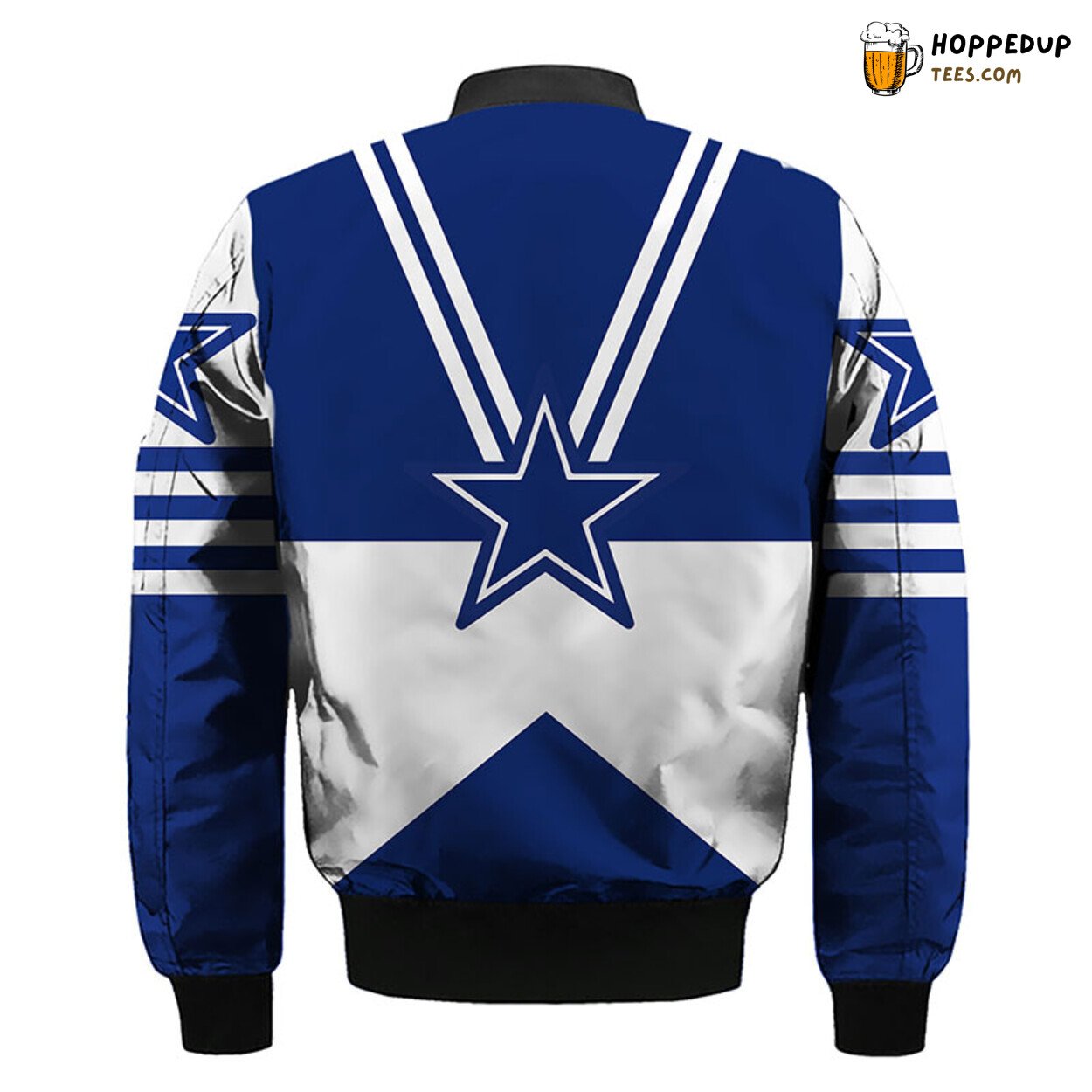 Dallas Cowboys NFL Elite Blue Silver Bomber Jacket Collection
