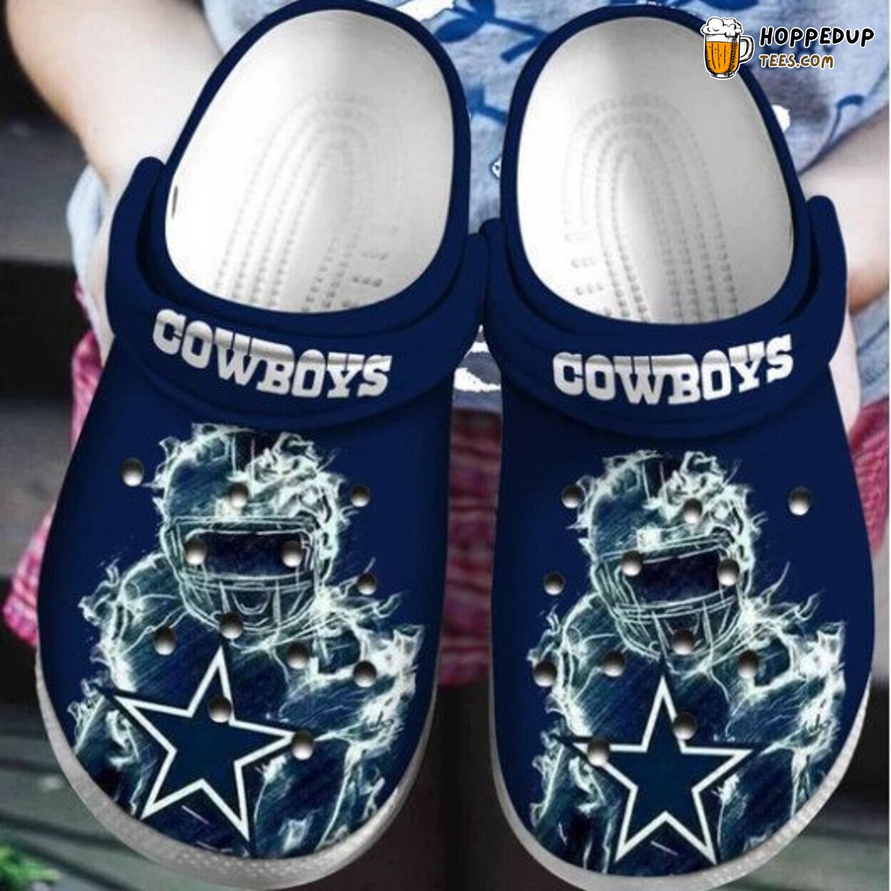 Dallas Cowboys NFL Fan Gift Rubber Comfortable Unique Design Clogs