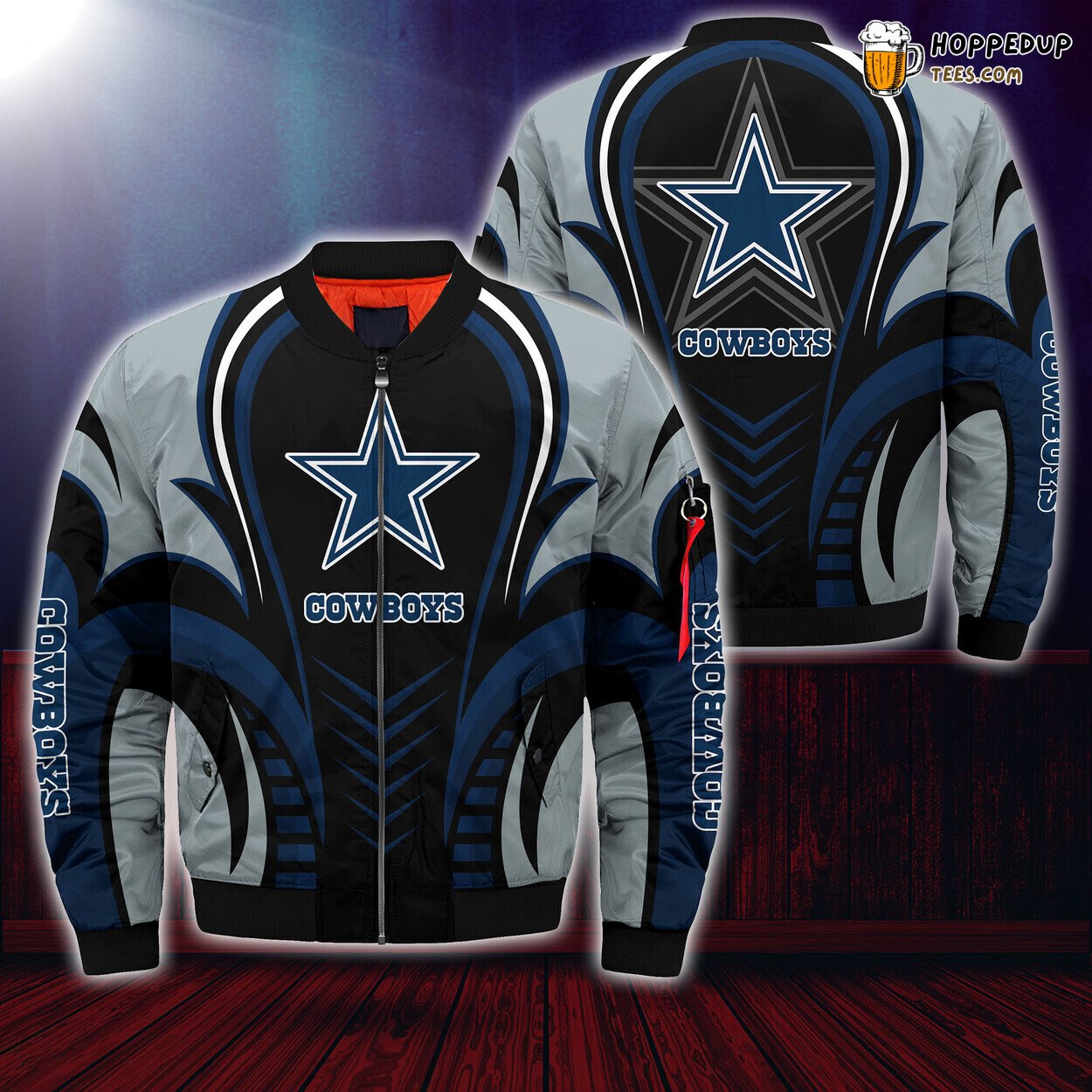 Dallas Cowboys NFL Seasonal Edition Bomber Jacket Exclusive Design