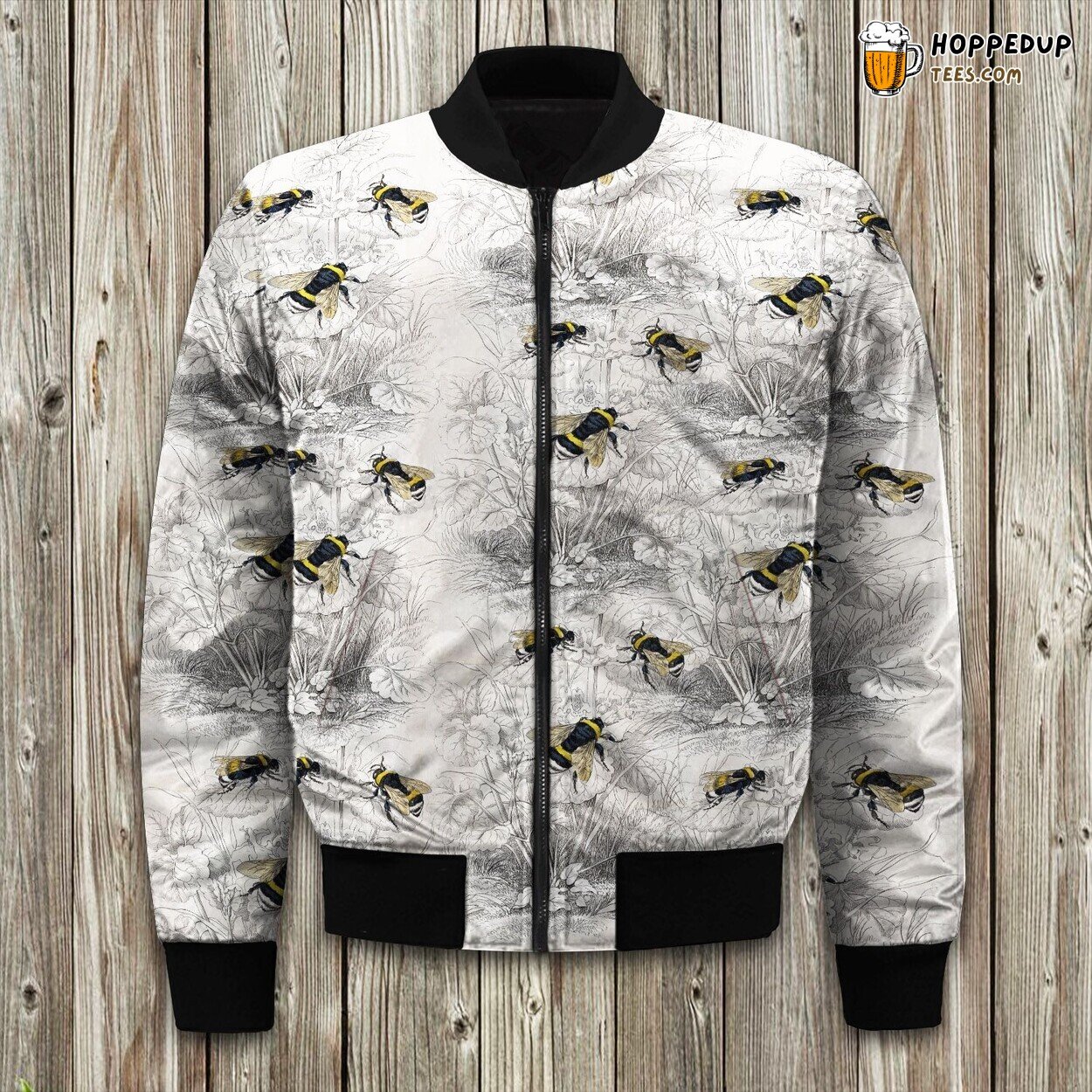 Dalmatian Heart Winter Bomber Jacket Luxurious Quality Warm Padded Cute