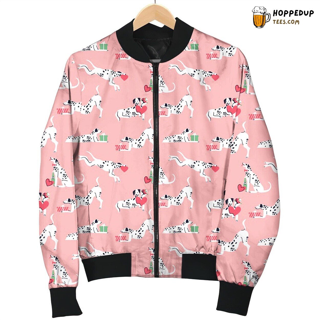 Dalmatian Loving Gift Bomber Jacket