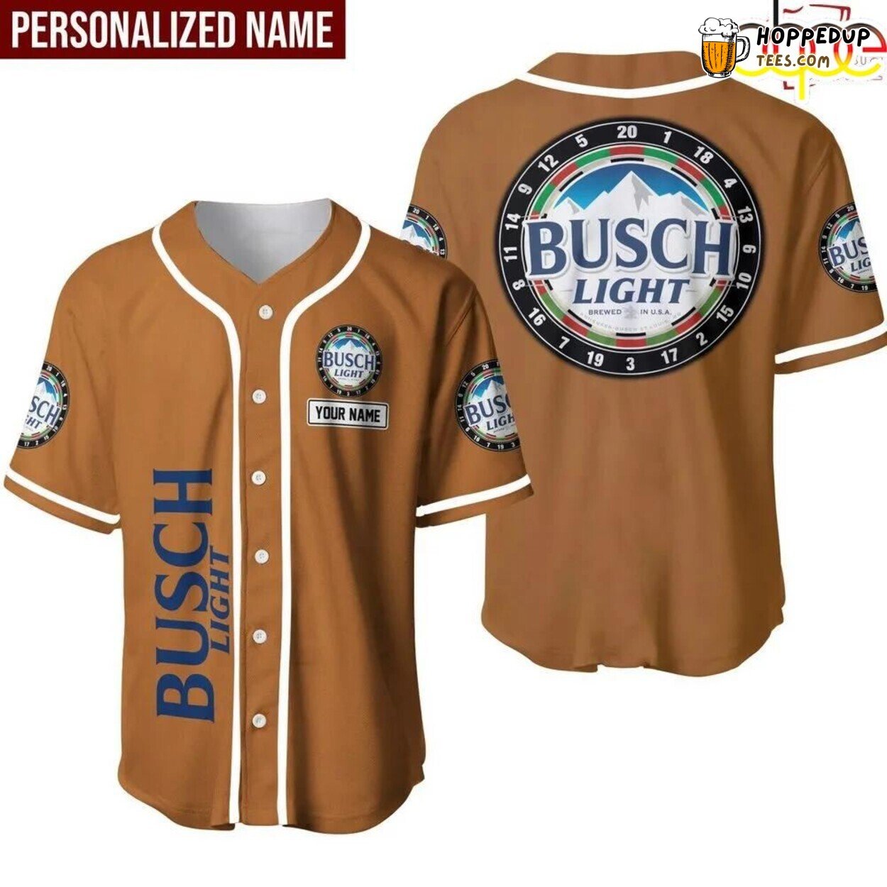 Dart Board Design Busch Light Personalized Baseball Jersey Unique Style