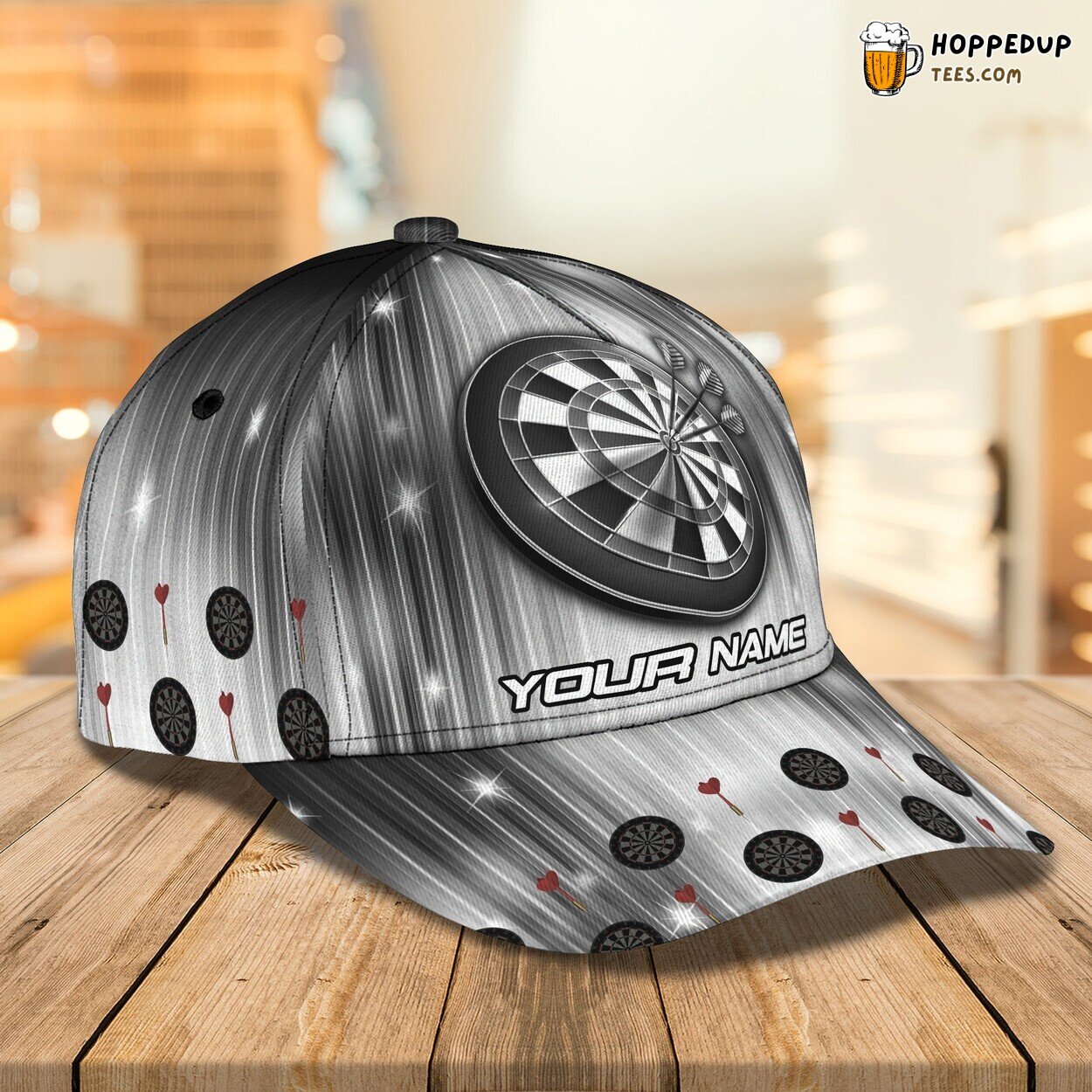 Dart Lovers 3D Classic Cap Personalized Unique Name Design Delight