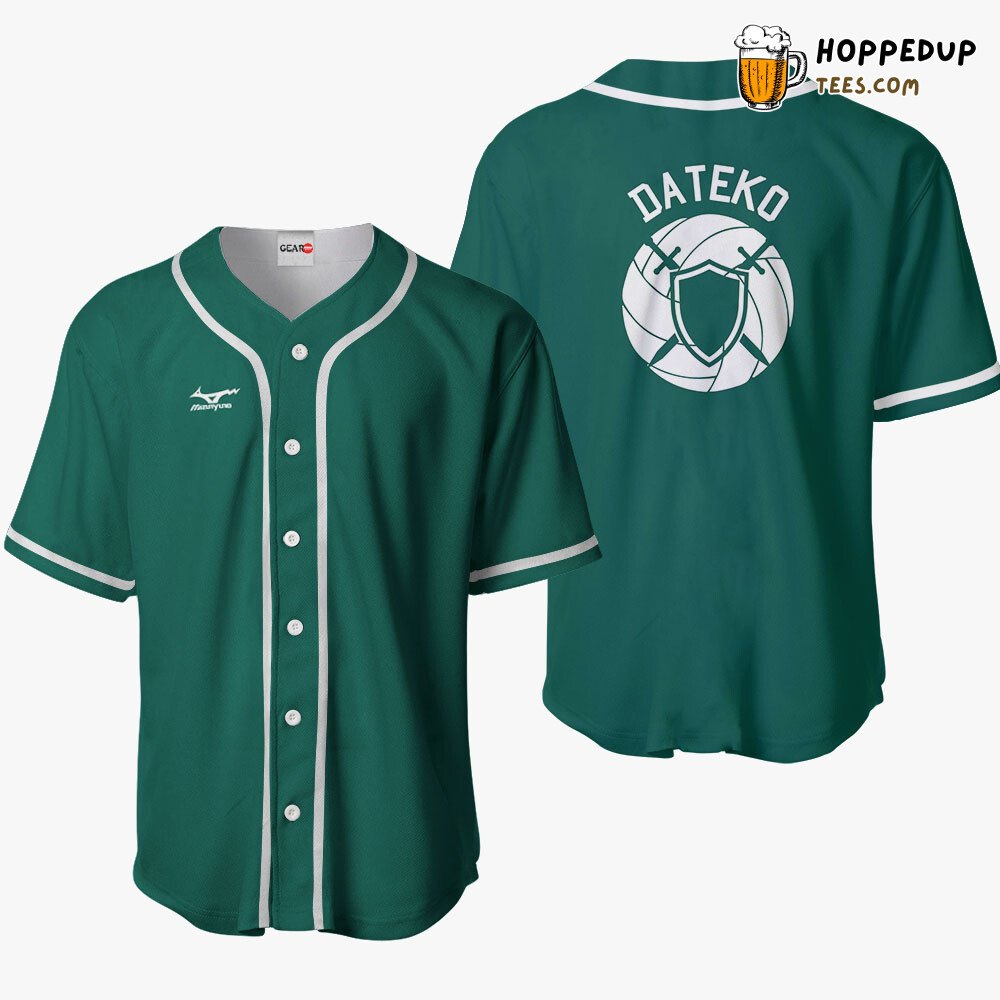 Dateko Unique Collection Distinctive Design Baseball Jersey Costume Style Dateko Unique Collection Distinctive Design Baseball Jersey Costume Style