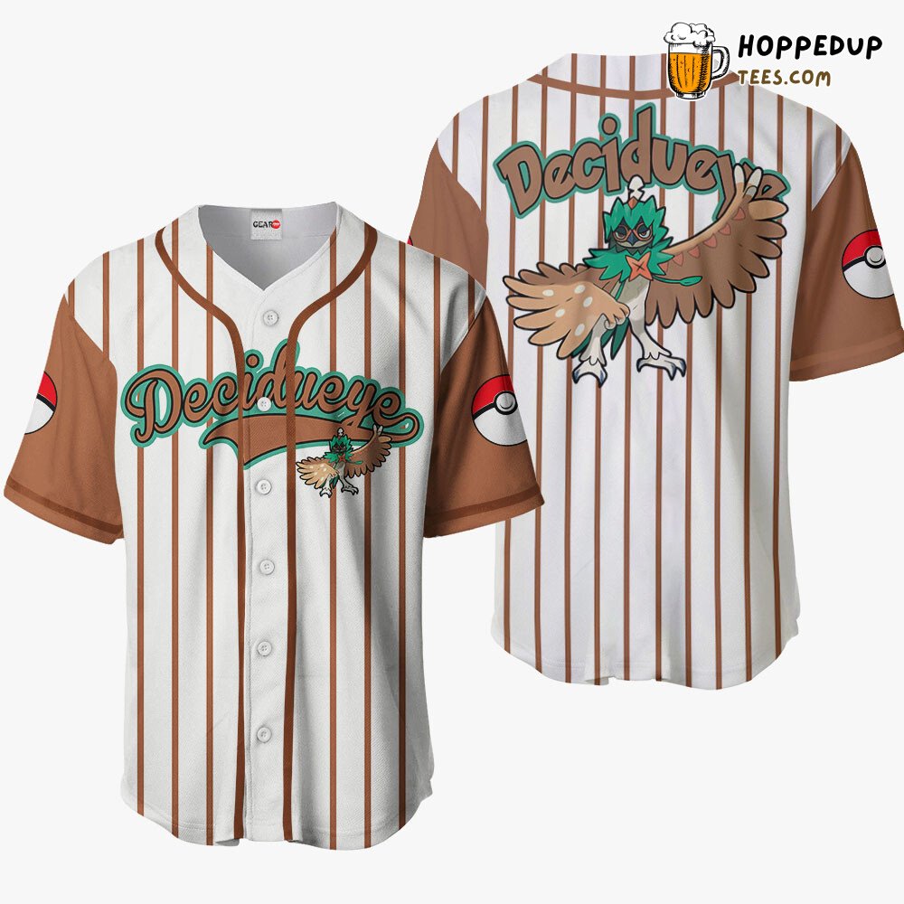 Decidueye Unique Design Distinctive Collection Baseball Jersey Edition Style Decidueye Unique Design Distinctive Collection Baseball Jersey Edition Style