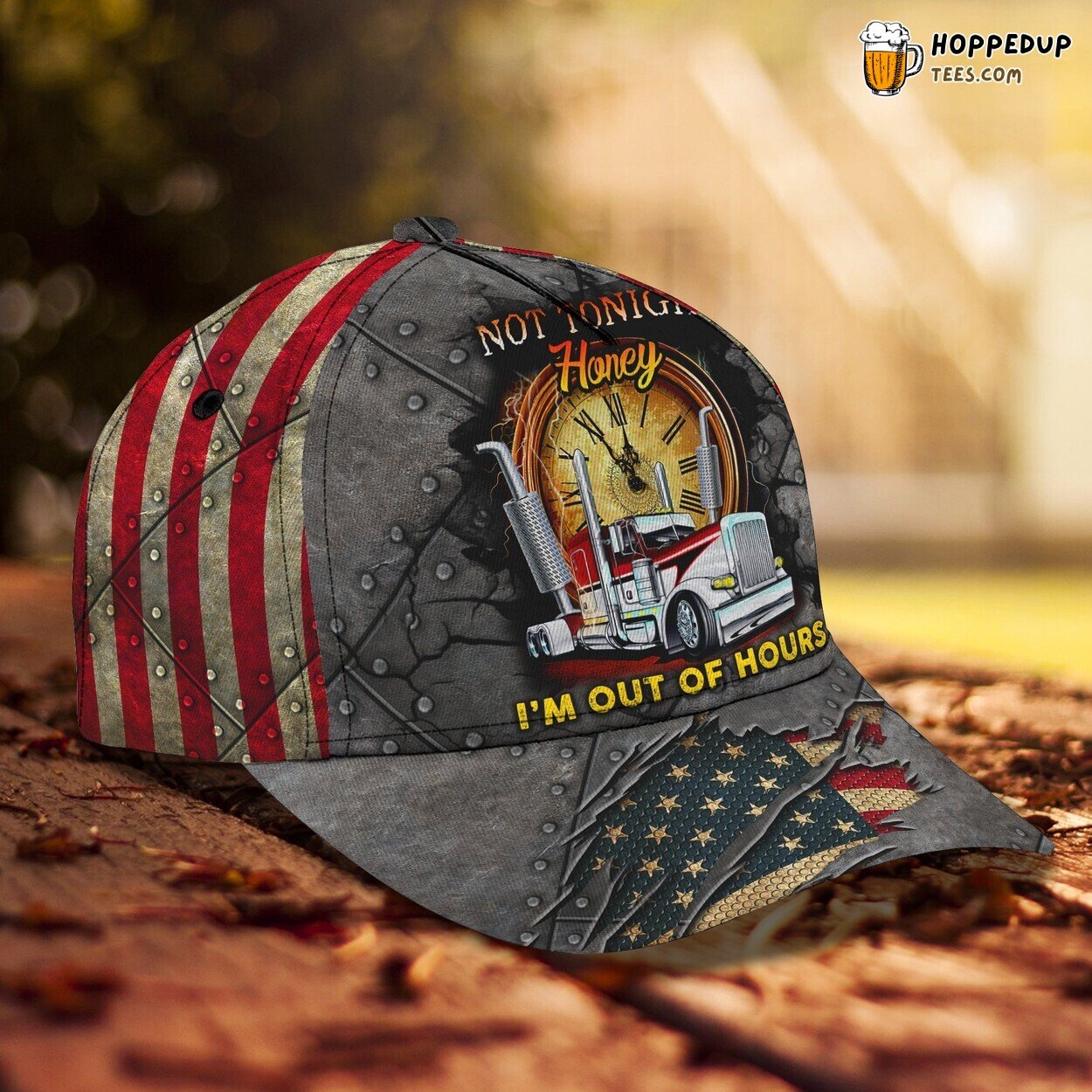 Dedicated Trucker 3D Classic Cap Personalized Name Special Edition Look