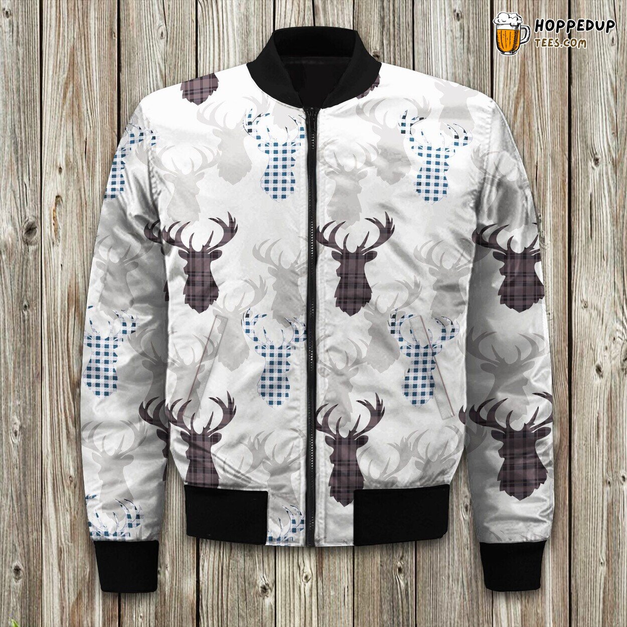 Deer Essence Winter Bomber Jacket Luxurious Quality Warm Cute Padded Design