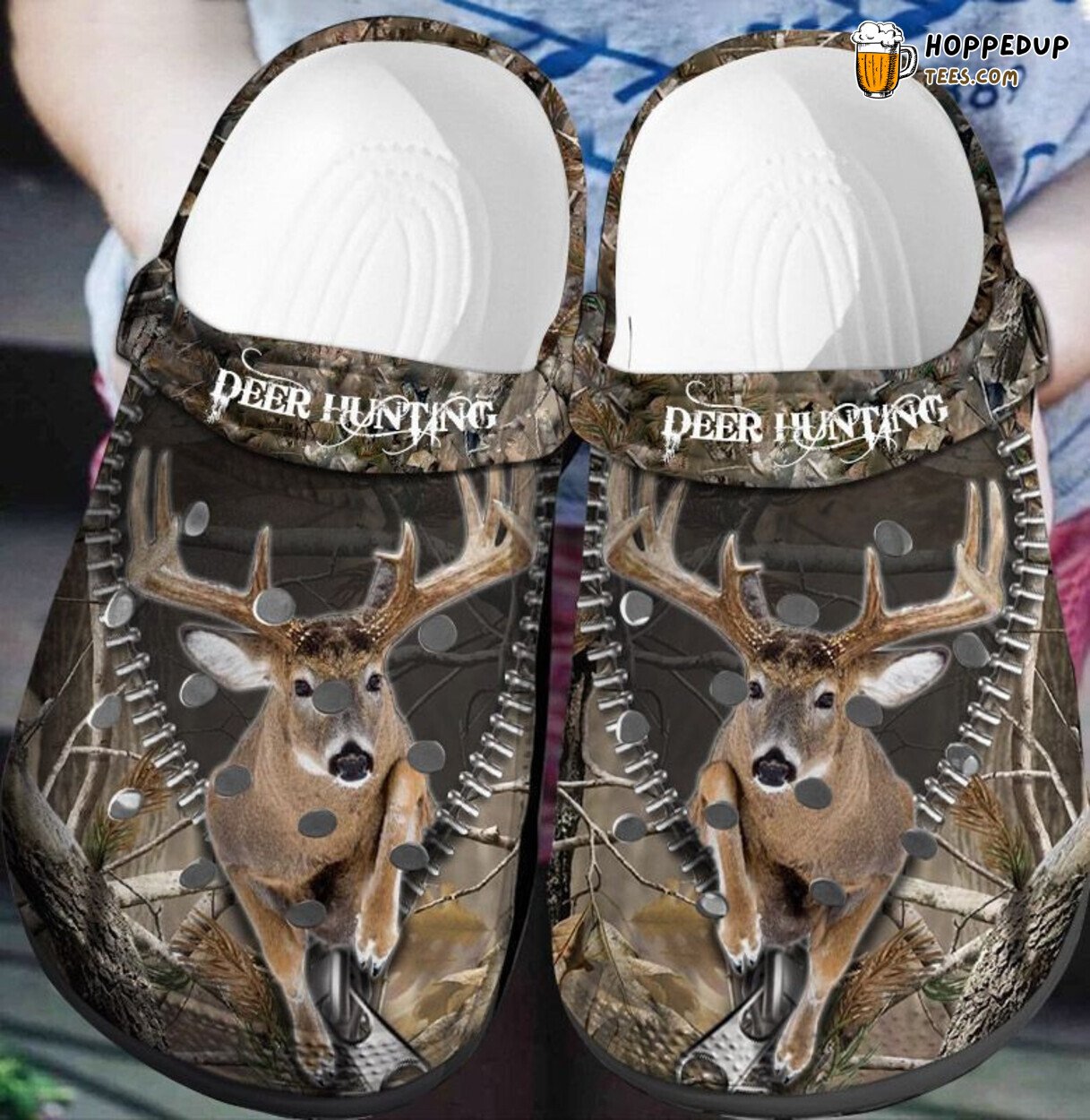 Deer Hunter Outdoor Hunting Shoes Men Fathers Day Gift Unique