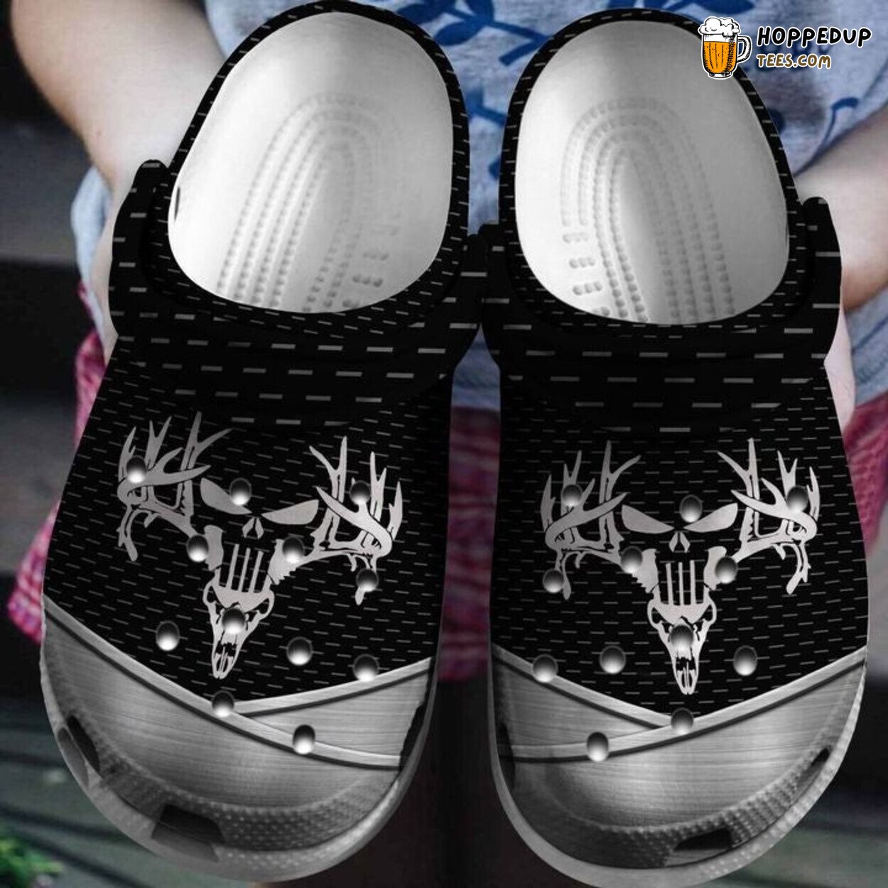 Deer Hunter Theme Classic Comfortable Clogs Shoes Outdoor Enthusiasts Gift