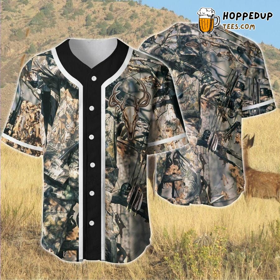 Deer Hunter Theme Distinct Baseball Jersey Unique Inspired Design Edition