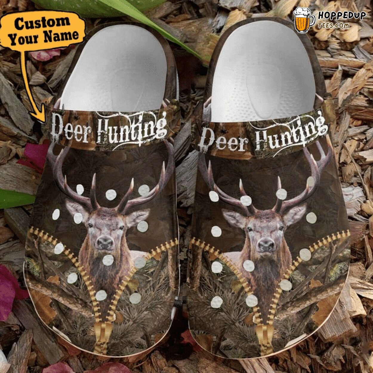 Deer Hunting Best Theme Comfortable Clogs Outdoor Adventure Footwear