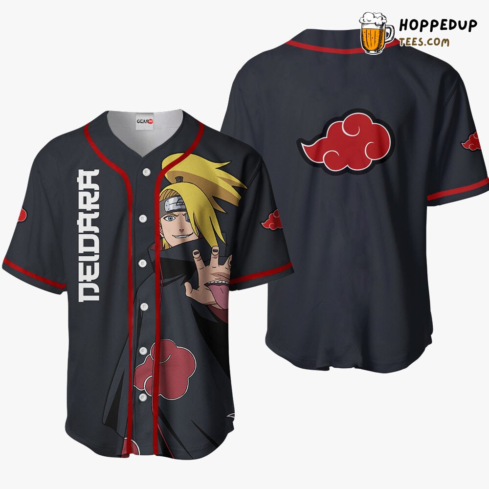Deidara Unique Distinctive Anime Design Baseball Jersey Edition Style Deidara Unique Distinctive Anime Design Baseball Jersey Edition Style