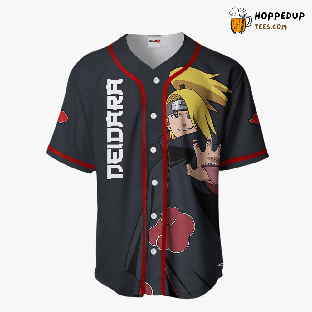 Deidara Unique Distinctive Anime Design Baseball Jersey Edition Style