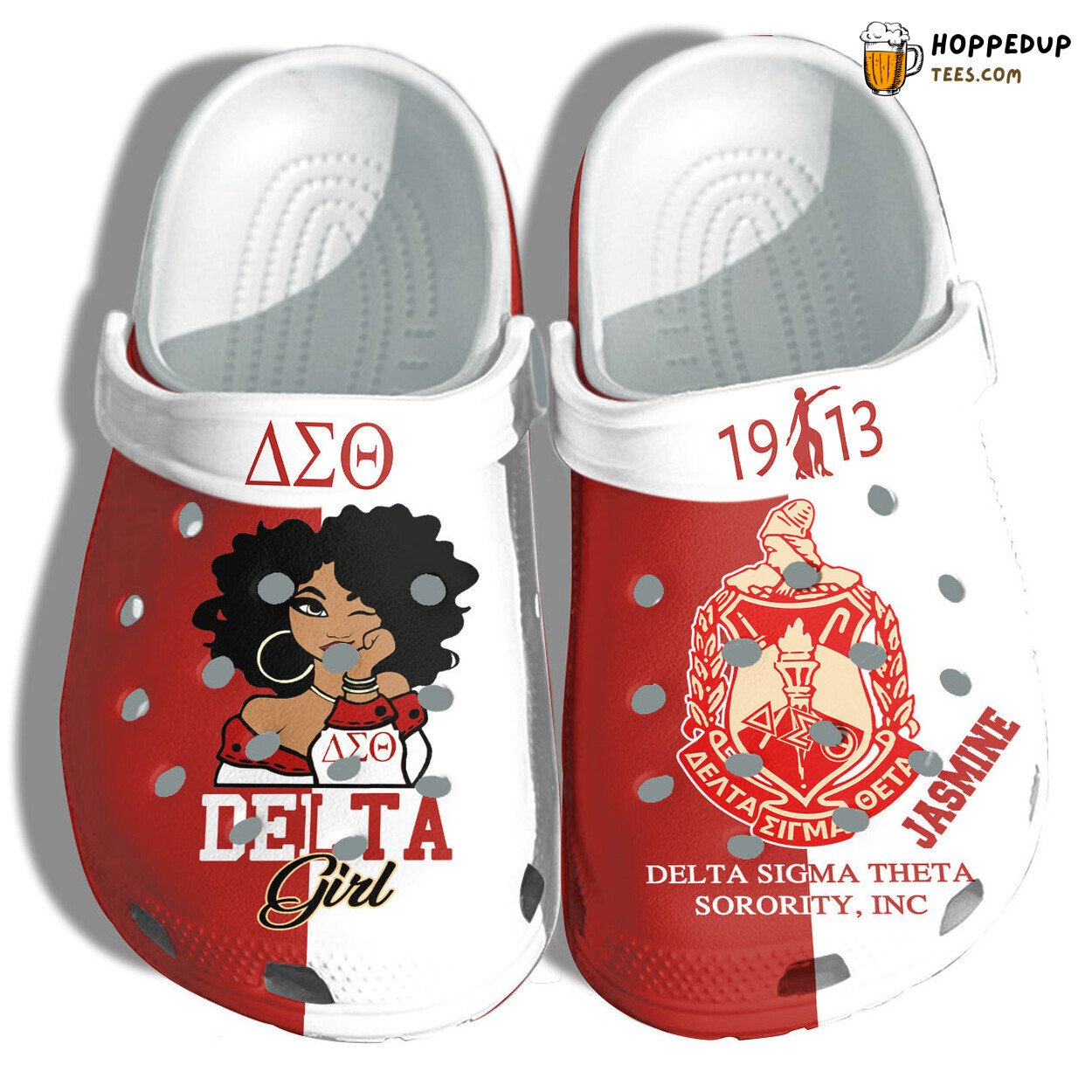 Delta Girl Black Queen Juneteenth Celebration Custom Clog Shoes