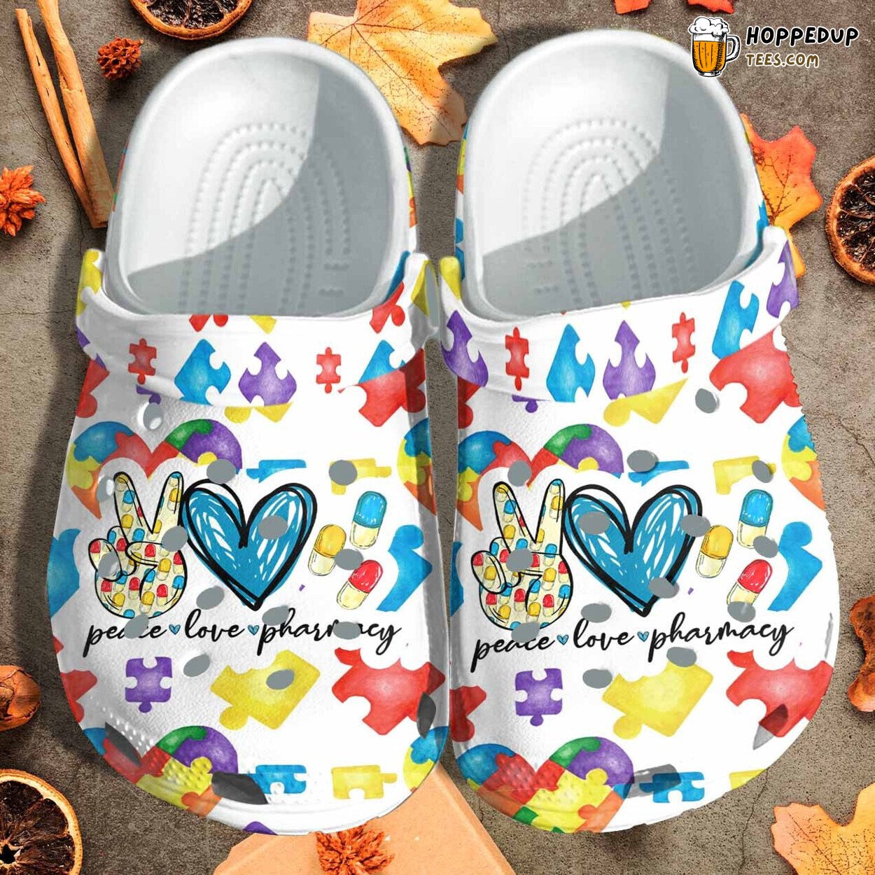 Dental Nurse Custom Mothers Day Peace Love Nurse Outdoor Shoes Gift
