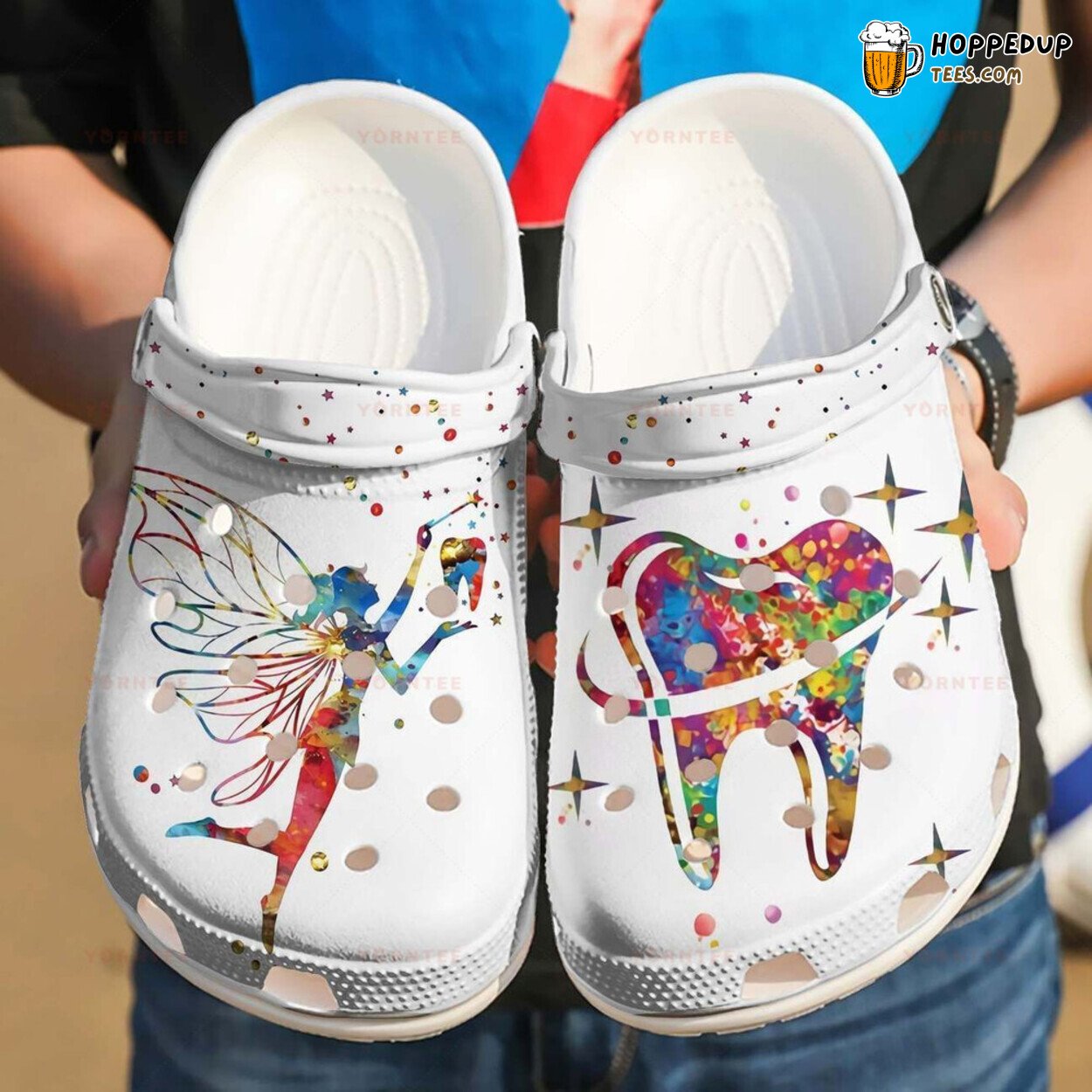 Dentist Your Tooth Fairy Themed Rubber Clog Shoes Comfortable Gift