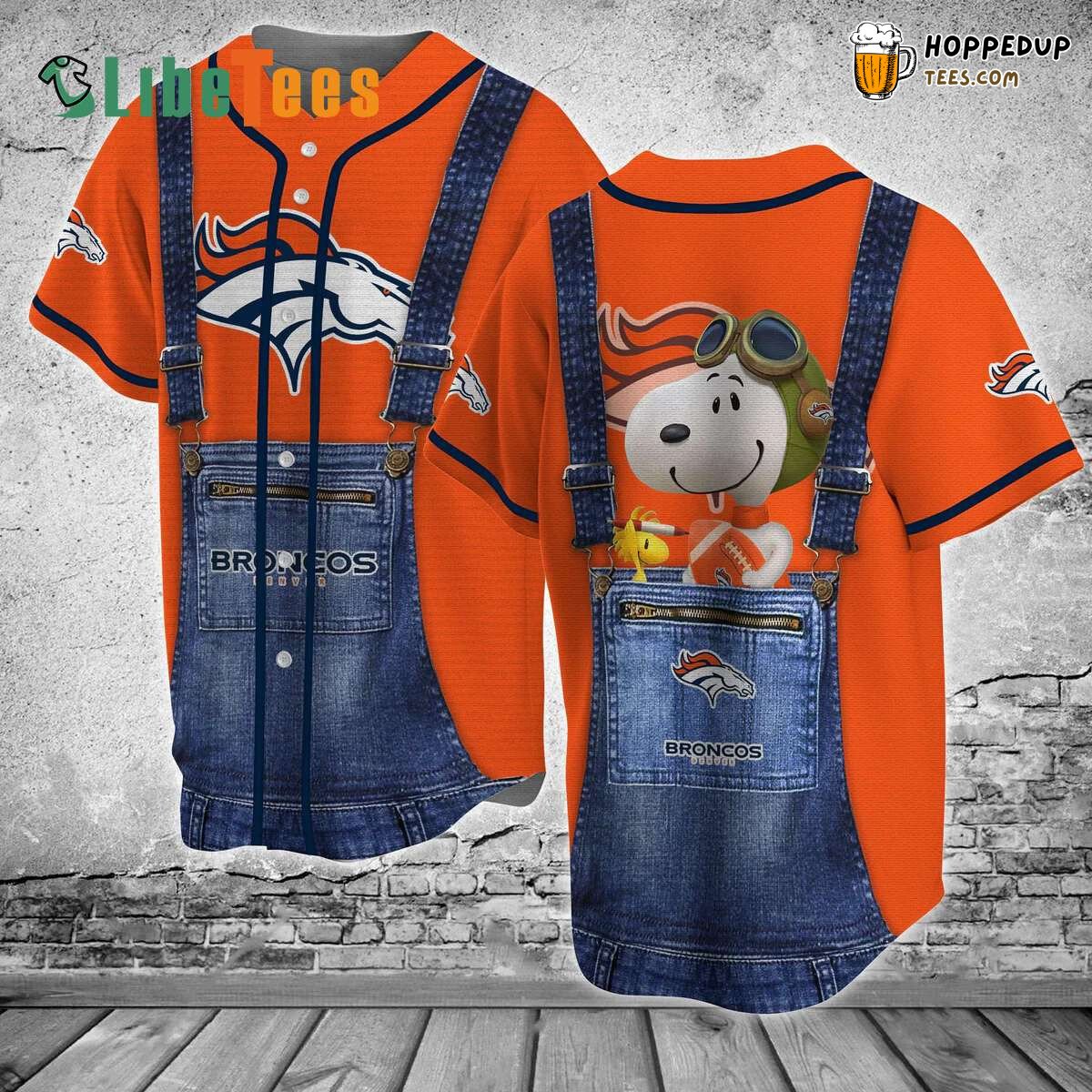 Denver Broncos Baseball Jersey Snoopy Graphic Perfect Gifts For Your Loved Ones Jersey Shirt