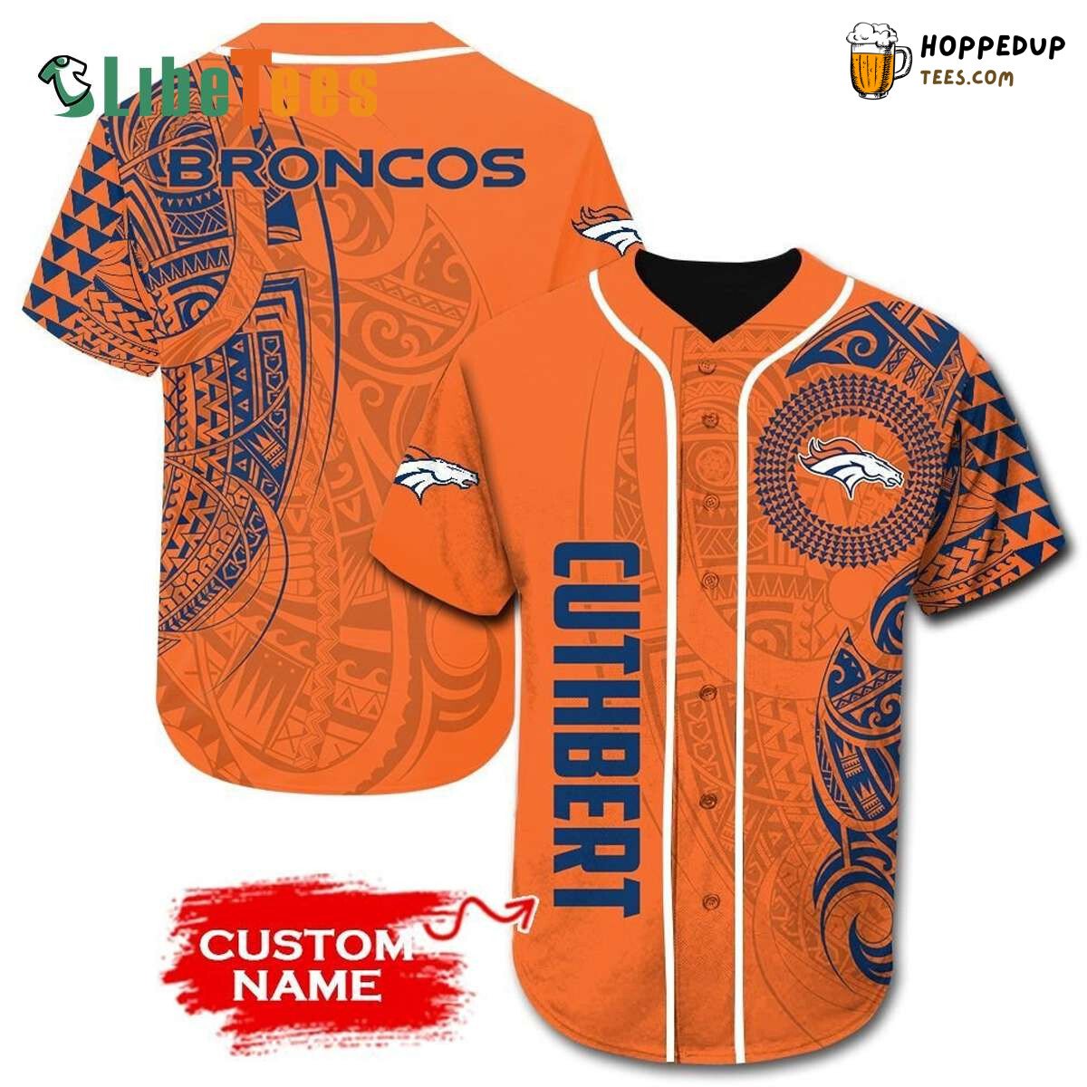 Denver Broncos Baseball Jersey Unique Design Perfect Gifts For Your Loved Ones Jersey Shirt