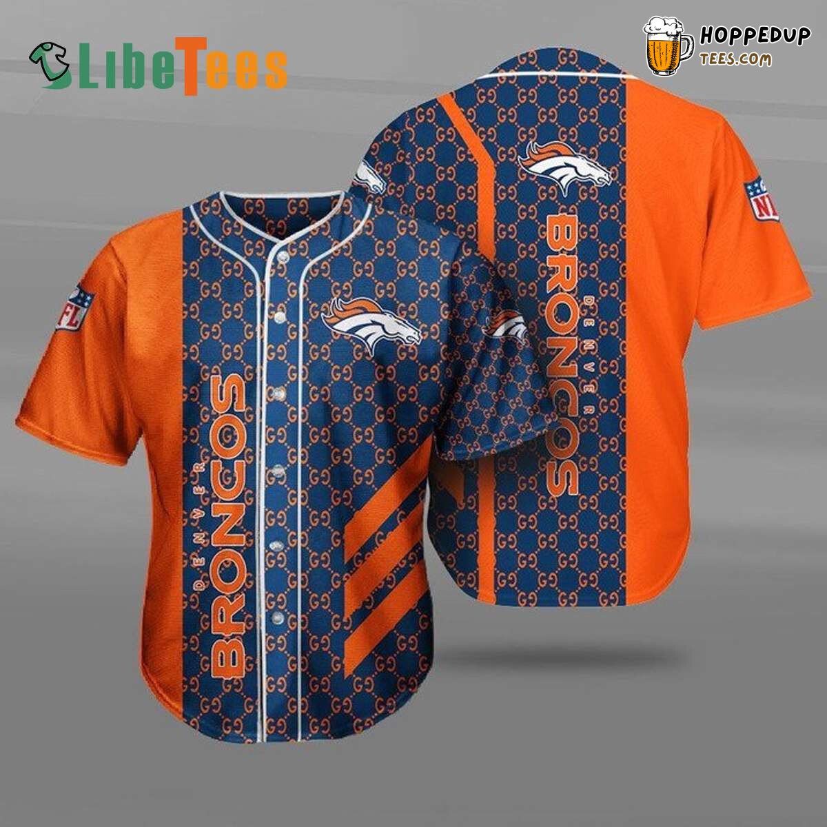 Denver Broncos Baseball Jersey Unique Pattern Perfect Gifts For Your Loved Ones Jersey Shirt