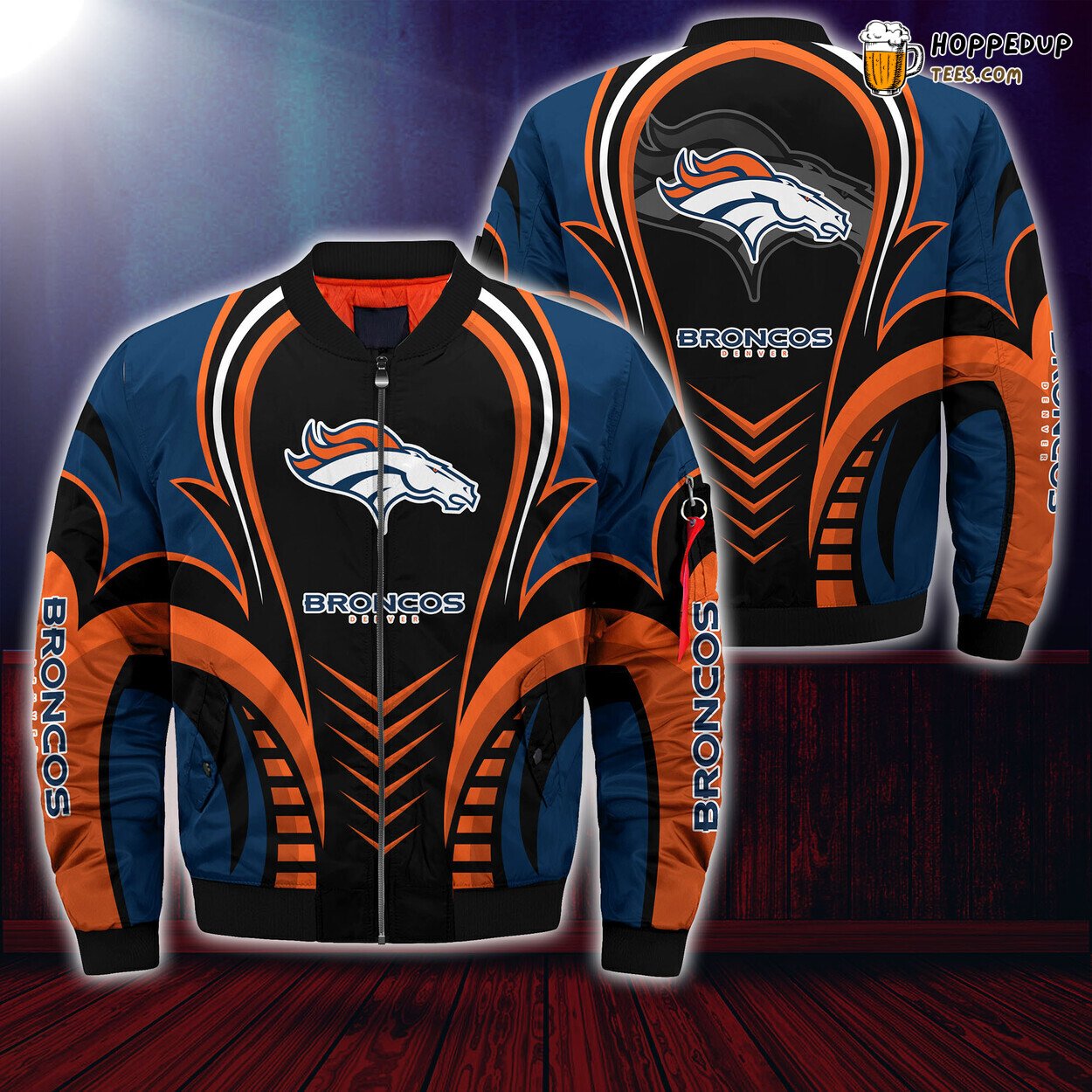 Denver Broncos NFL Elite Seasonal Collection Bomber Jacket