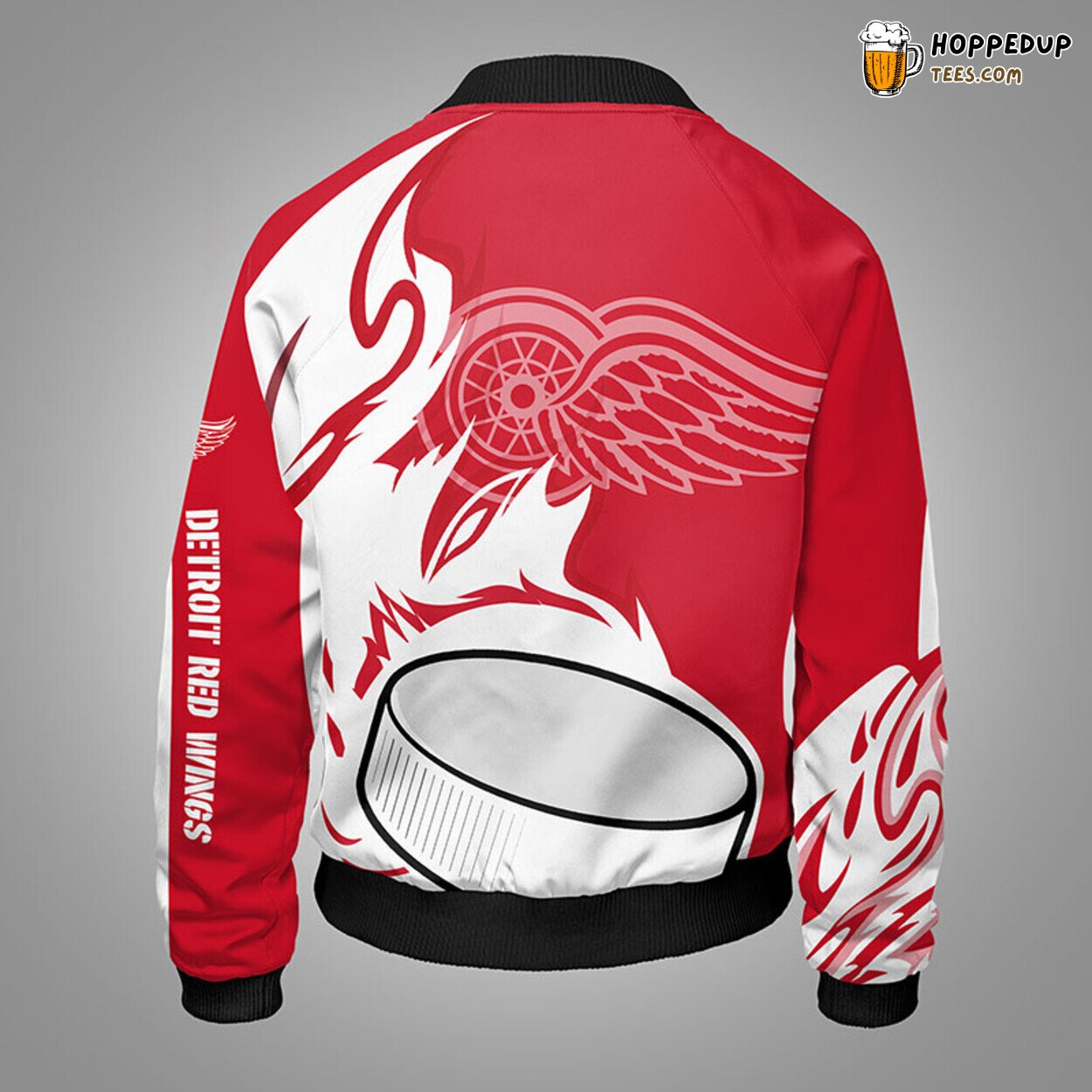 Detroit Red Wings NHL Red Distinct Bomber Jacket Unique Stylish Look