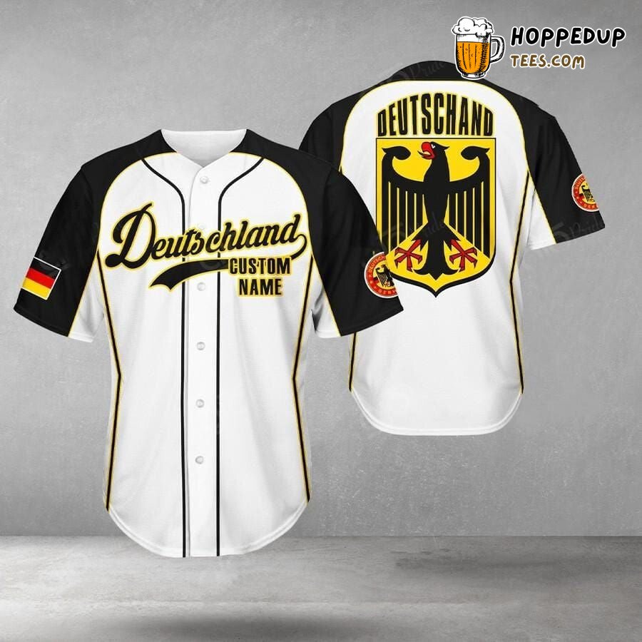 Deutschlands Arm Germany Baseball Jersey Personalized Unique Distinctive