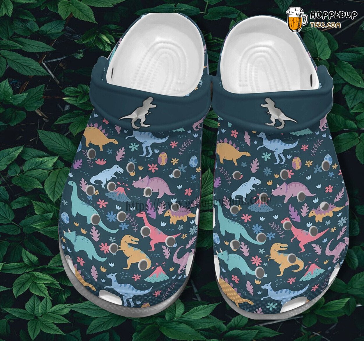 Dinosaur Park Theme Shoes Birthday Gift Step Son Clogs Unique Design