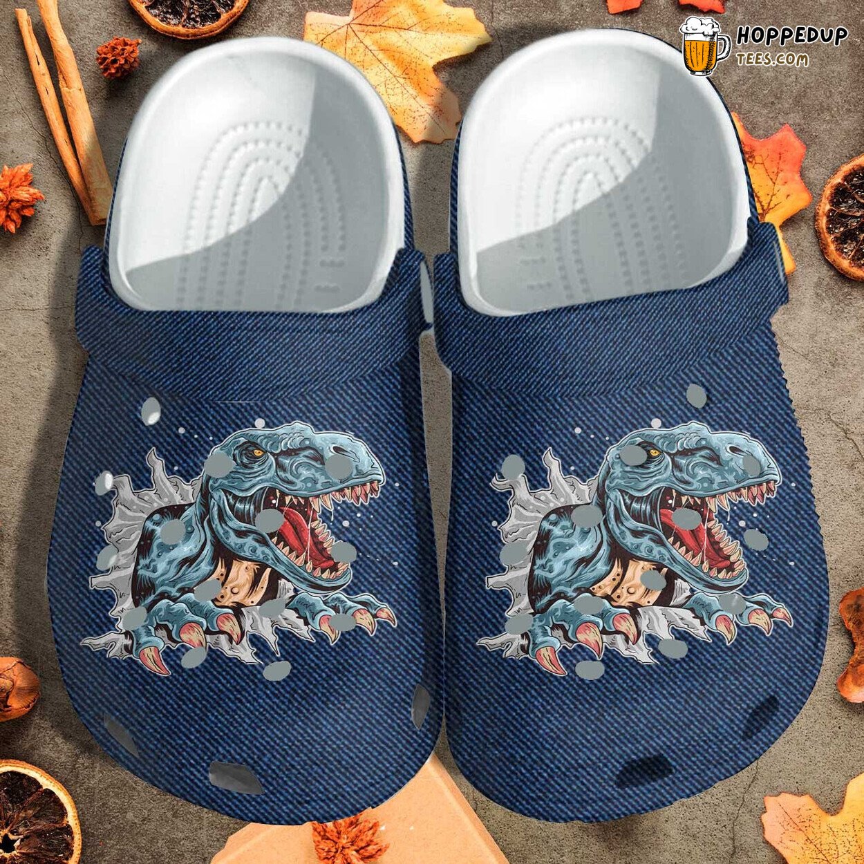 Dinosaur T-Rex Custom Funny Outdoor Shoes Gifts Men Fathers Day