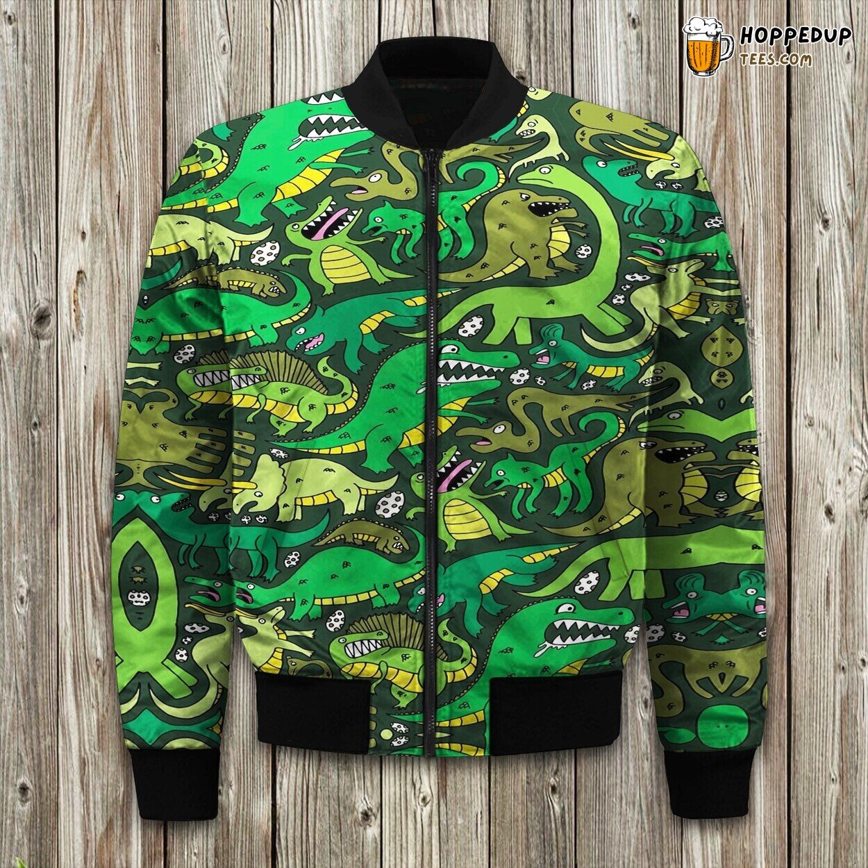 Dinosaurs Essence Winter Bomber Jacket Luxurious Warm Quality Padded Cute