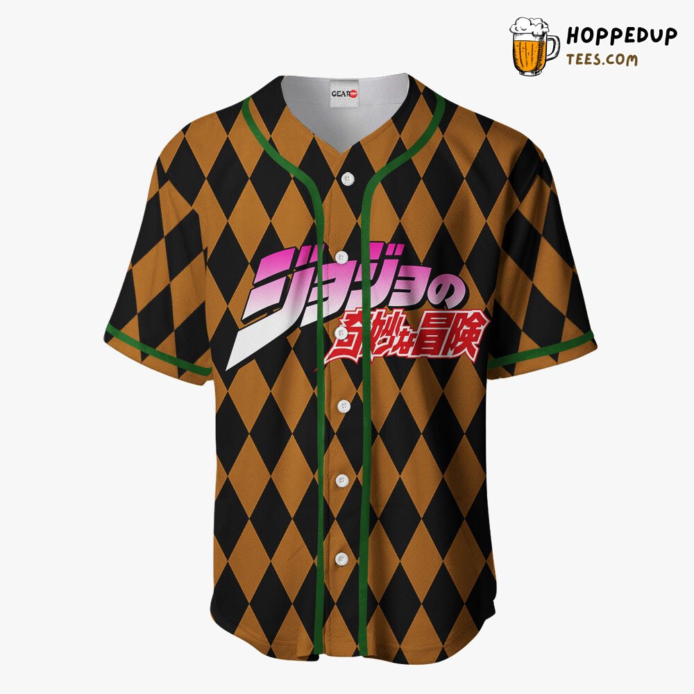 Dio Brando JJBA Baseball Jersey Shirt Distinctive Unique Anime Design