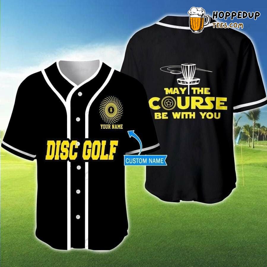 Disc Golf Enthusiast Baseball Jersey Personalized Unique Distinctive Design