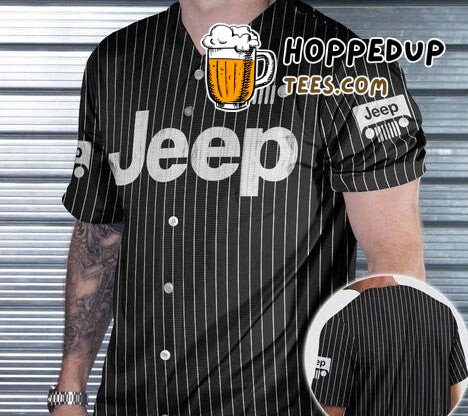 Distinctive Striped Themed Baseball Jersey JP Unique Design Look Edition