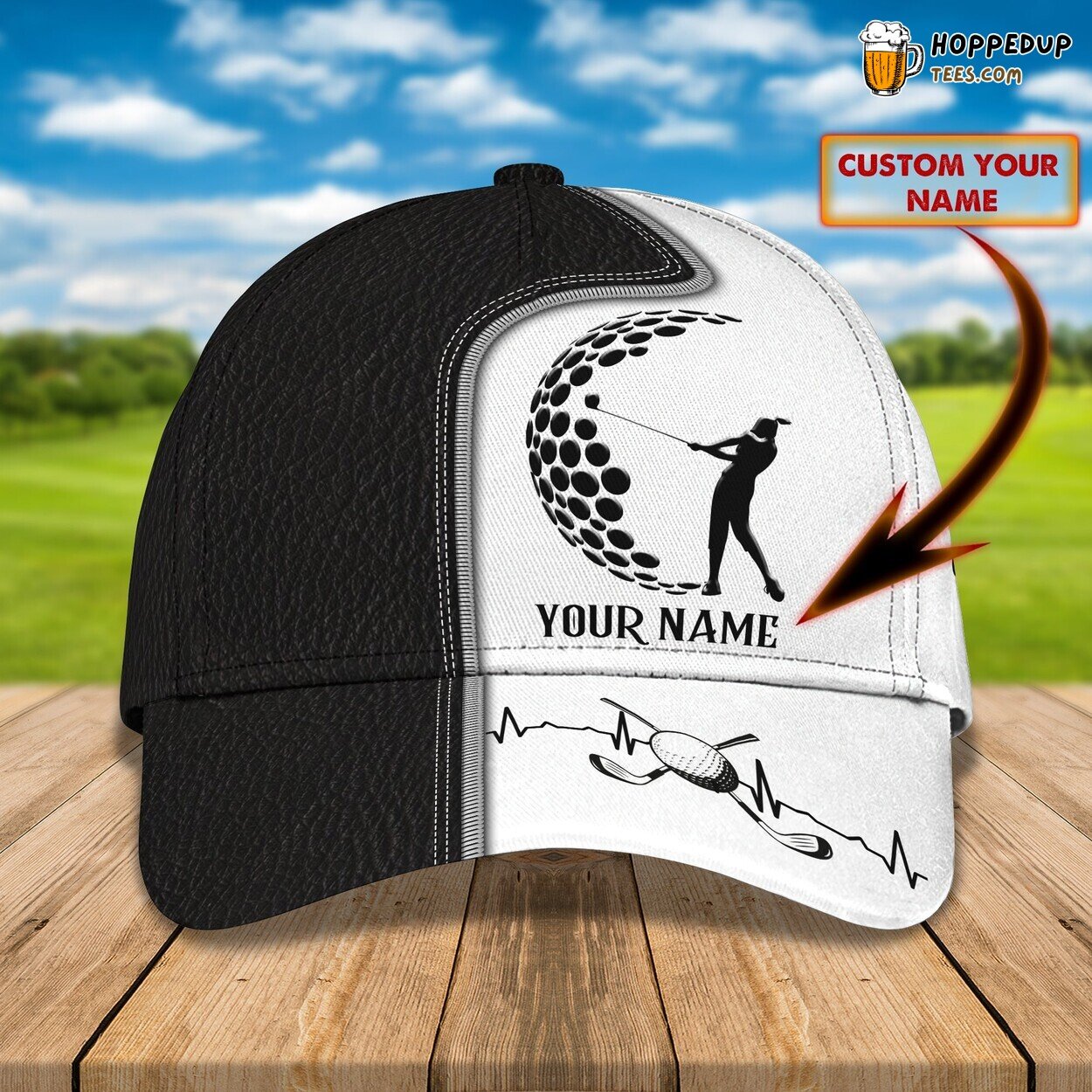 Dive into the Sport of Golf Personalized 3D Classic Cap Adventure