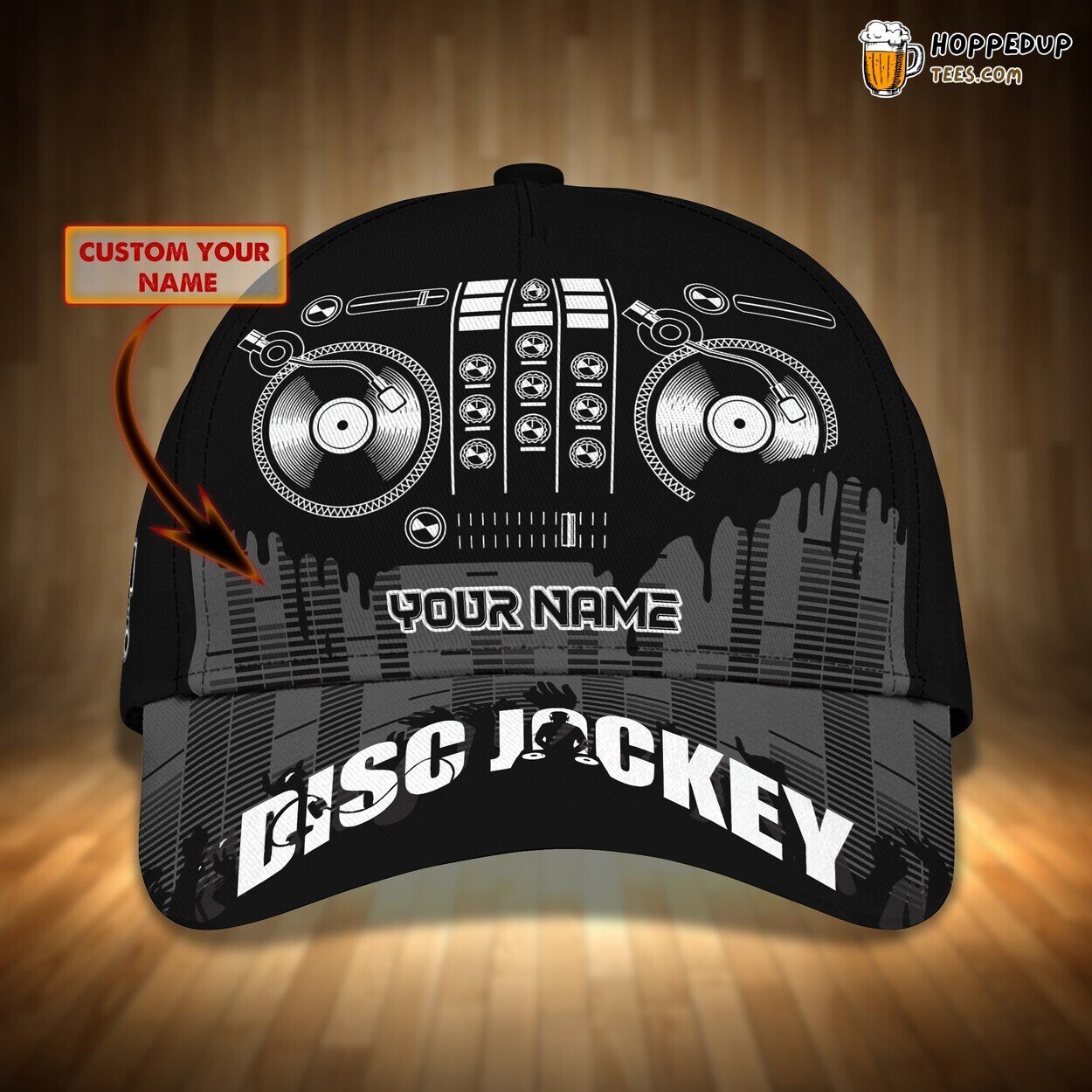 DJ Classic 3D Cap Personalized Name Unique Premium Edition Authentic Series
