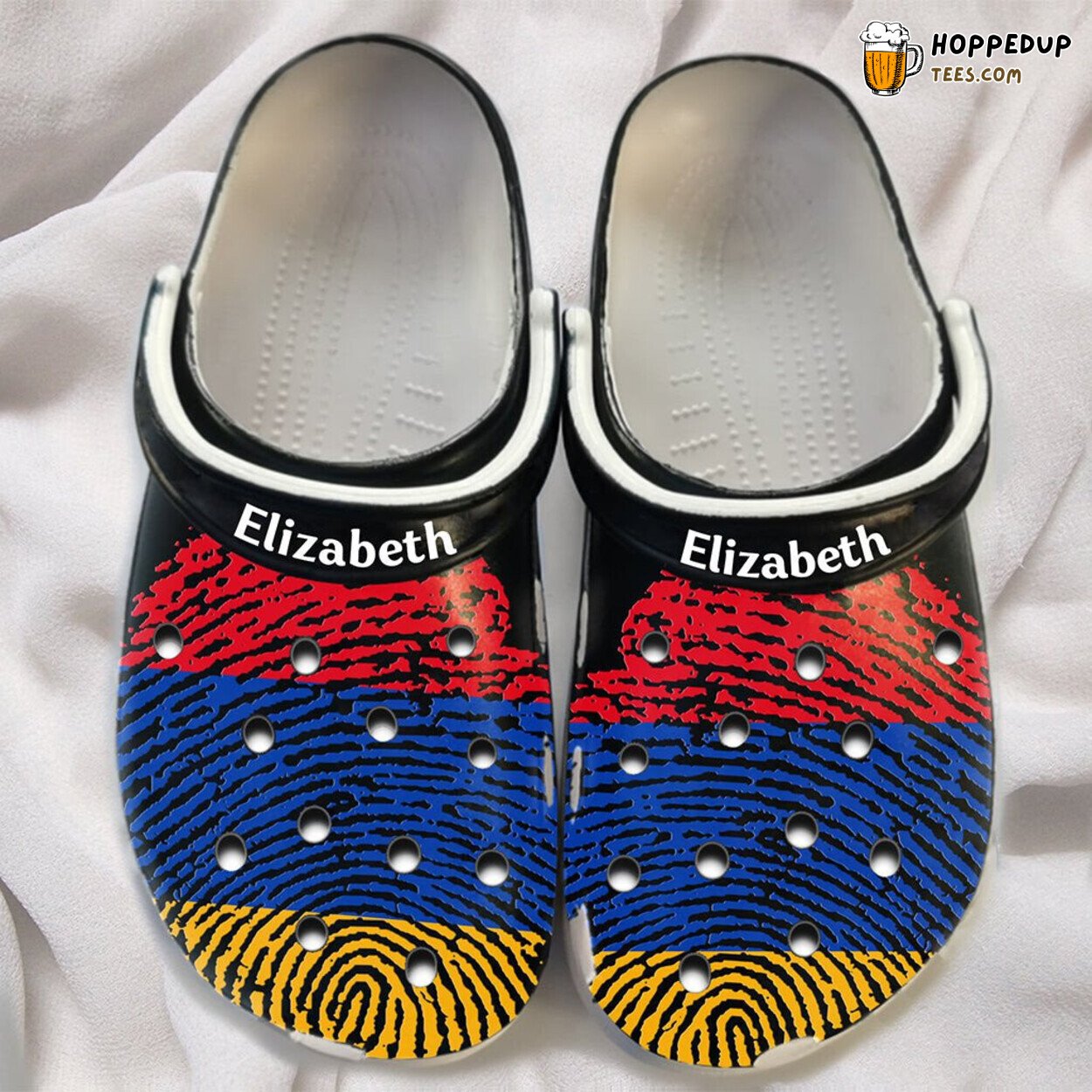 DNA American Flag Personalized Theme Comfortable Unique Clogs Shoes