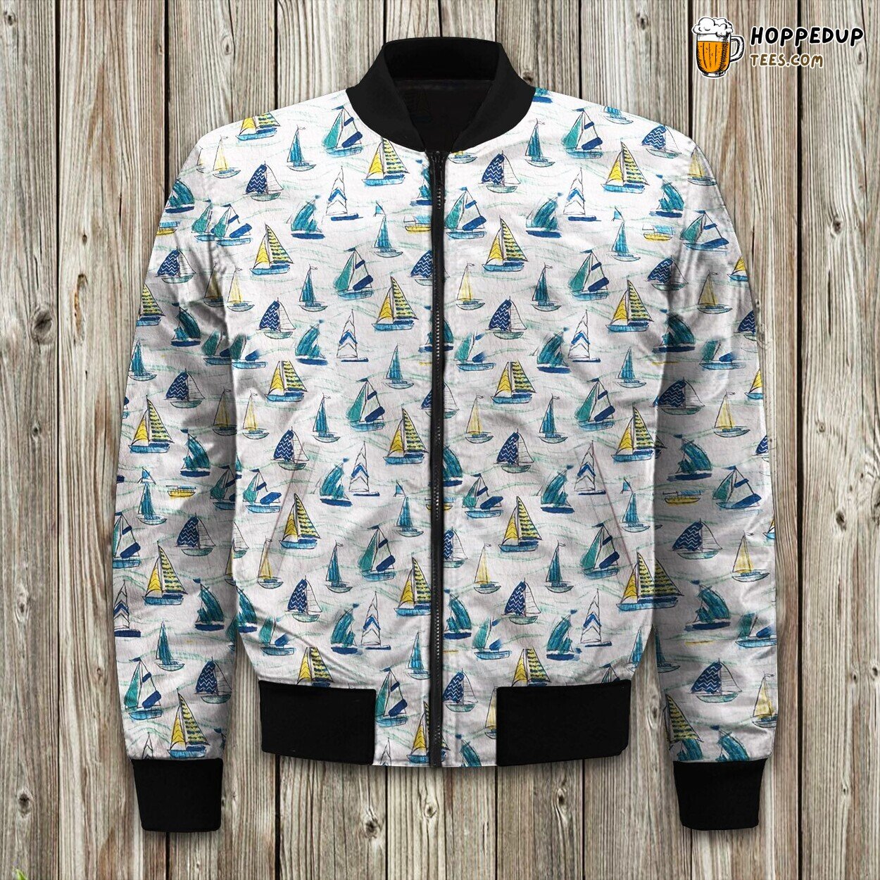 Dockside Nautical Winter Bomber Jacket Exclusive Collection Unique Design