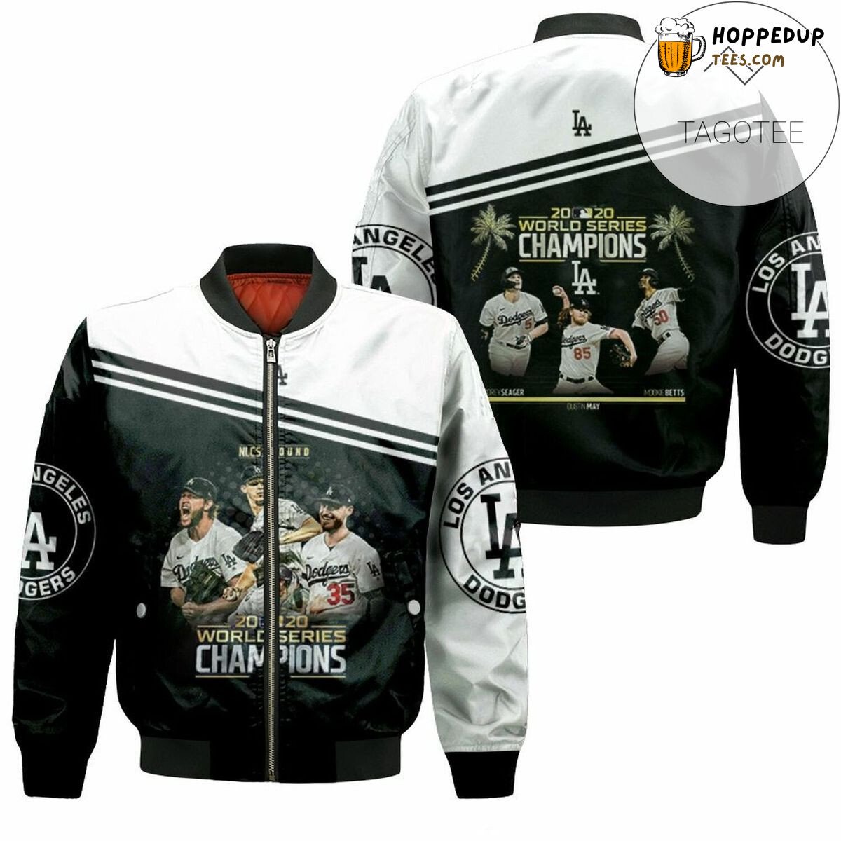 Dodgers Los Angeles MLB Commemorative Bomber Jacket Fanwear