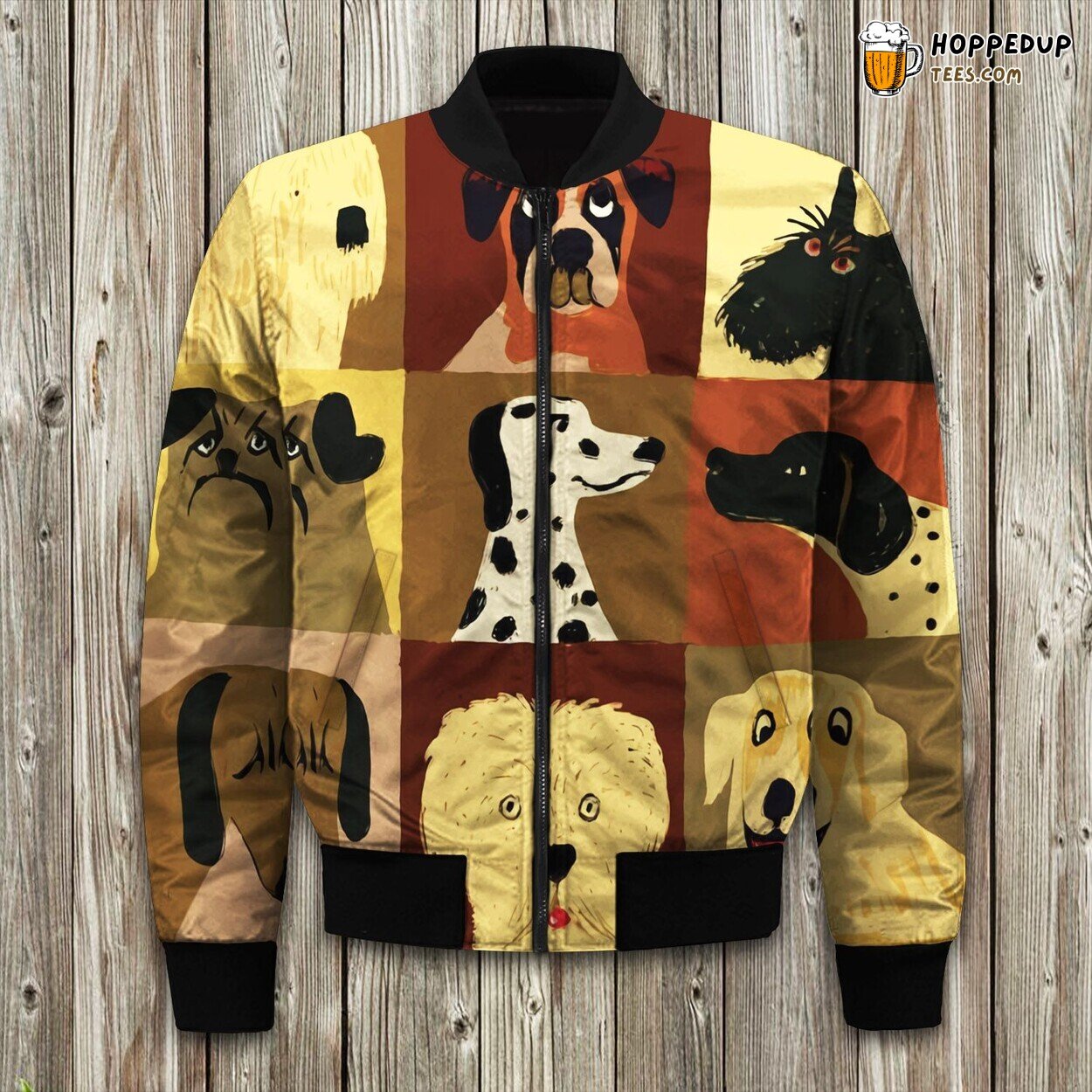 Dog Elegance Winter Bomber Jacket Luxurious Quality Warm Padded Cute