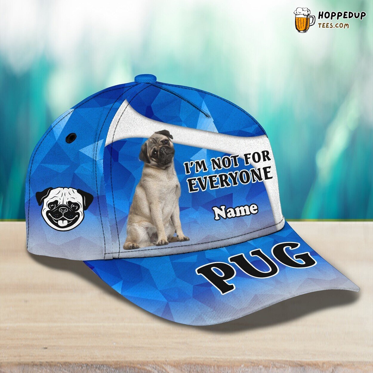 Dog Lovers Unite Personalized 3D Classic Cap Celebrating Pug Adoration