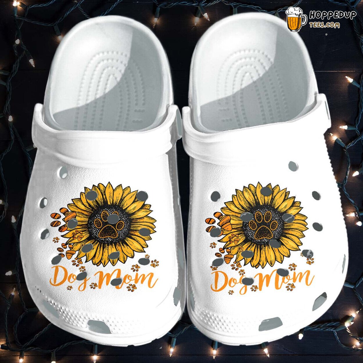 Dog Mom Sunflower Custom Shoes Mother’s Day 2022 Gifts for Women Grandma