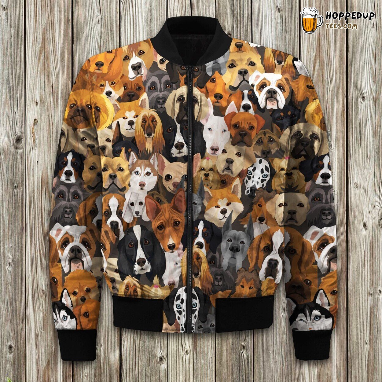 Dogs Allure Winter Bomber Jacket Luxurious Quality Padded Warm Cute Essence