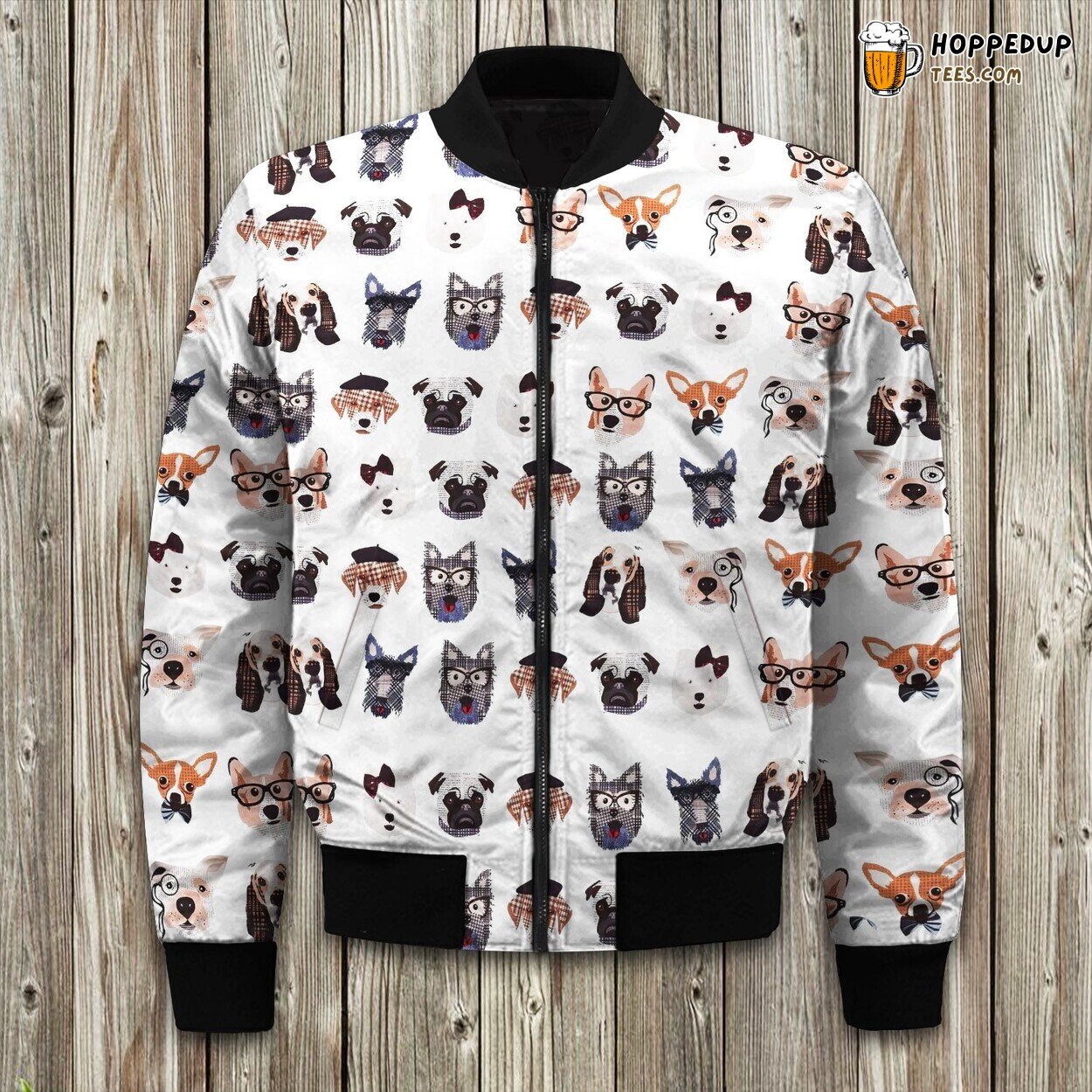 Dogs Grace Winter Bomber Jacket Luxurious Quality Warm Cute Padded Design