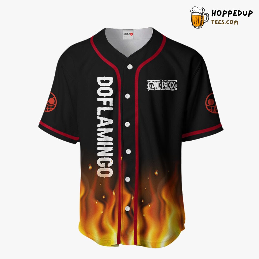 Donquixote Doflamingo OP Unique Design Baseball Jersey Distinctive Edition