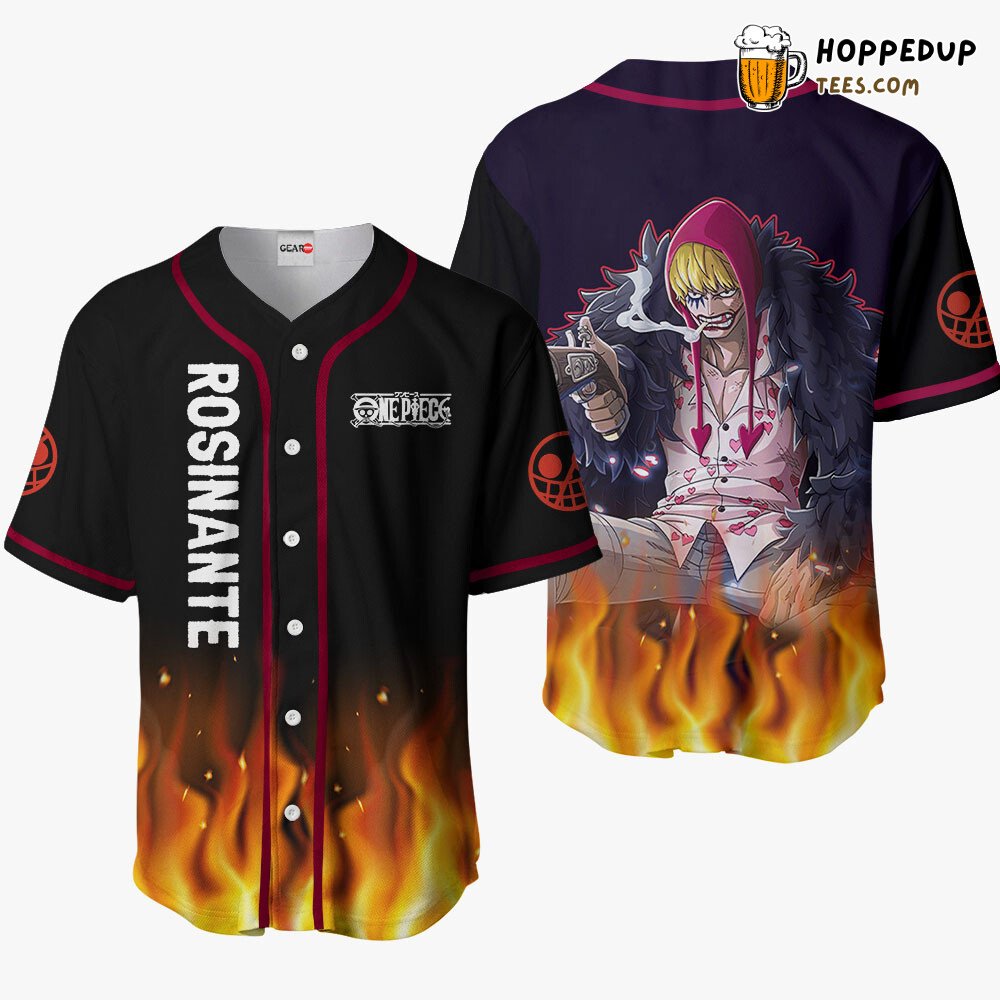 Donquixote Rosinante Unique OP Design Baseball Jersey Distinctive Edition