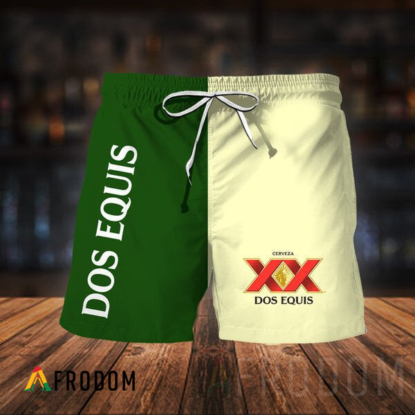 DosEquisBeer Vintage Hawaiian Shorts HU