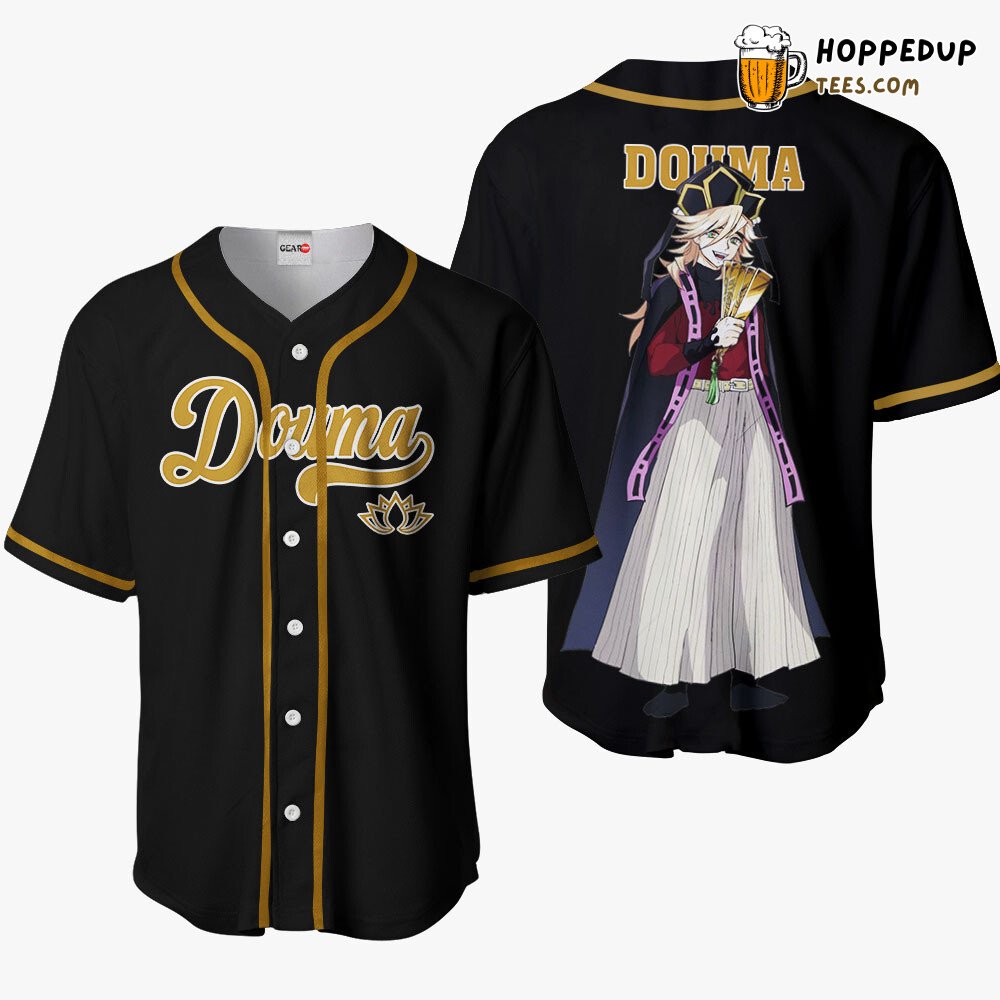 Douma Anime Baseball Jersey Shirt Distinctive Unique Collection Design
