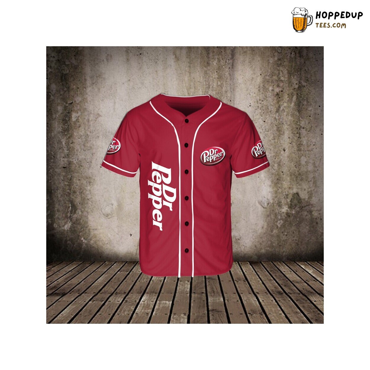 Dr Pepper Baseball Jersey Unique Shirt Beer Lovers Vodka 3D Unisex Gift Friends